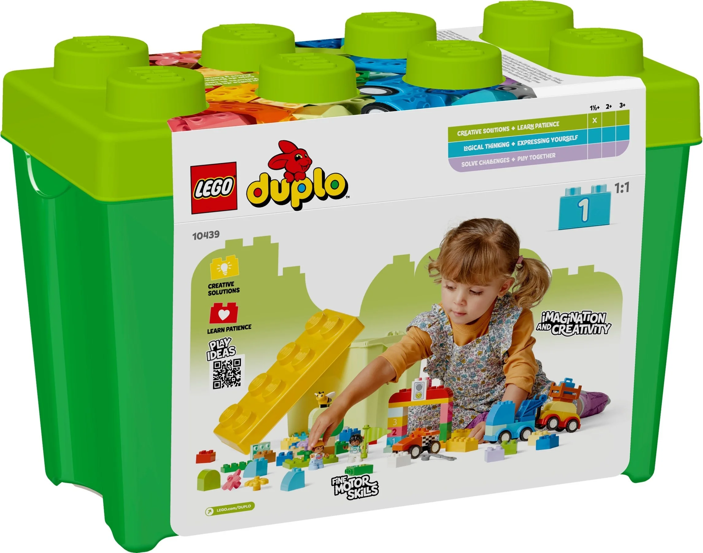 LEGO® 10439 Duplo Samochody i Ciezarowki Pudelko w Ksztalcie Klocka - zdjęcie 3