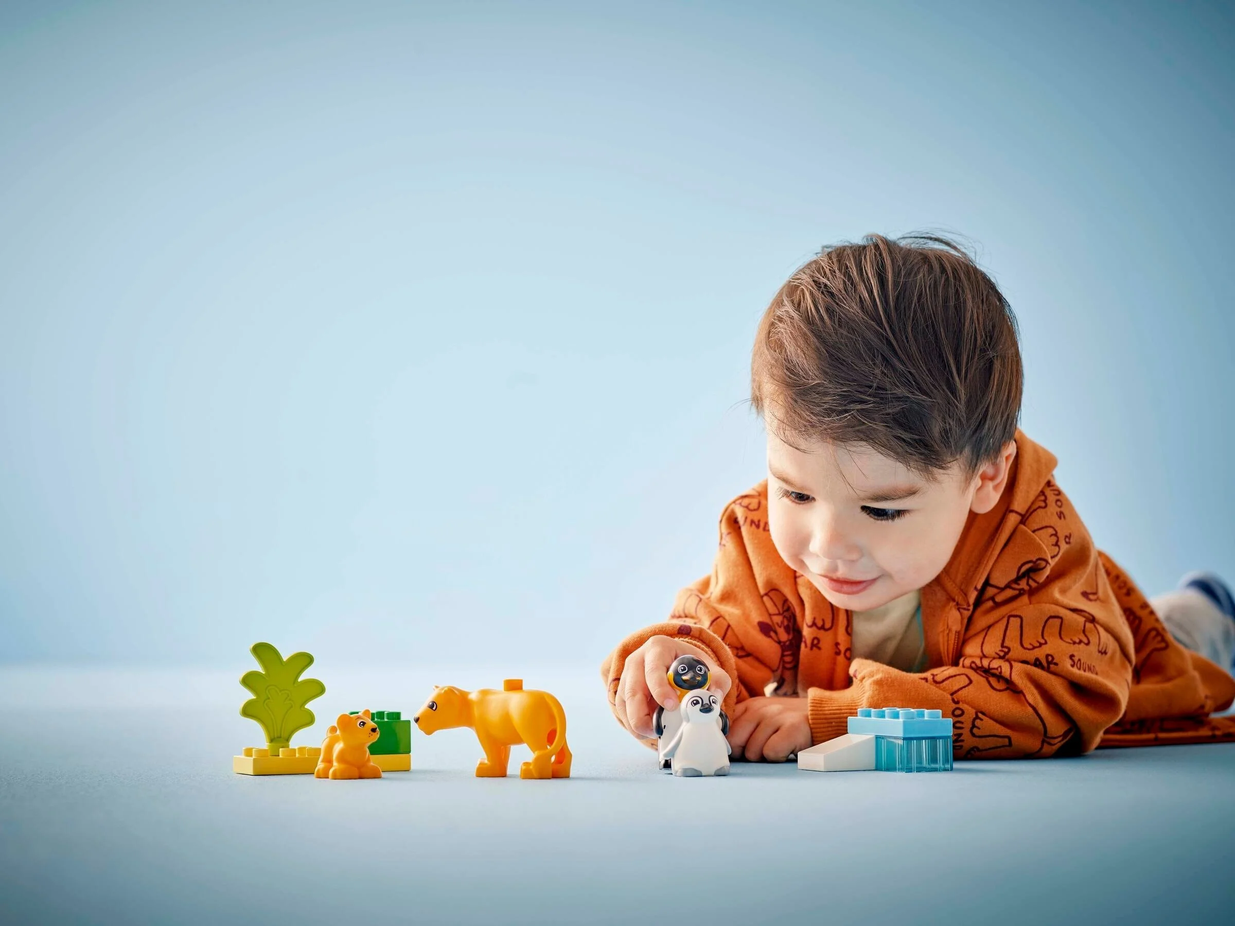 LEGO® 10442 Rodziny dzikich zwierząt: pingwiny i lwy - zdjęcie 5