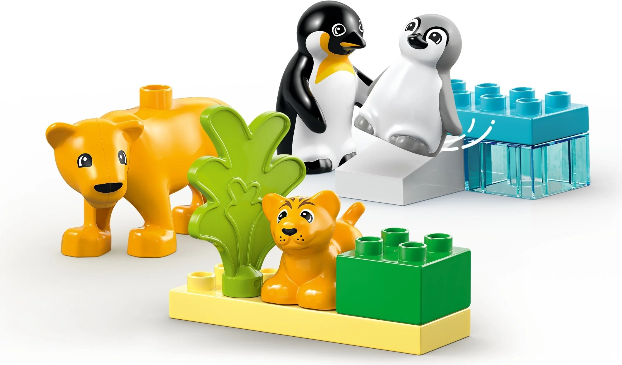 LEGO® 10442 Rodziny dzikich zwierząt: pingwiny i lwy - zdjęcie 7