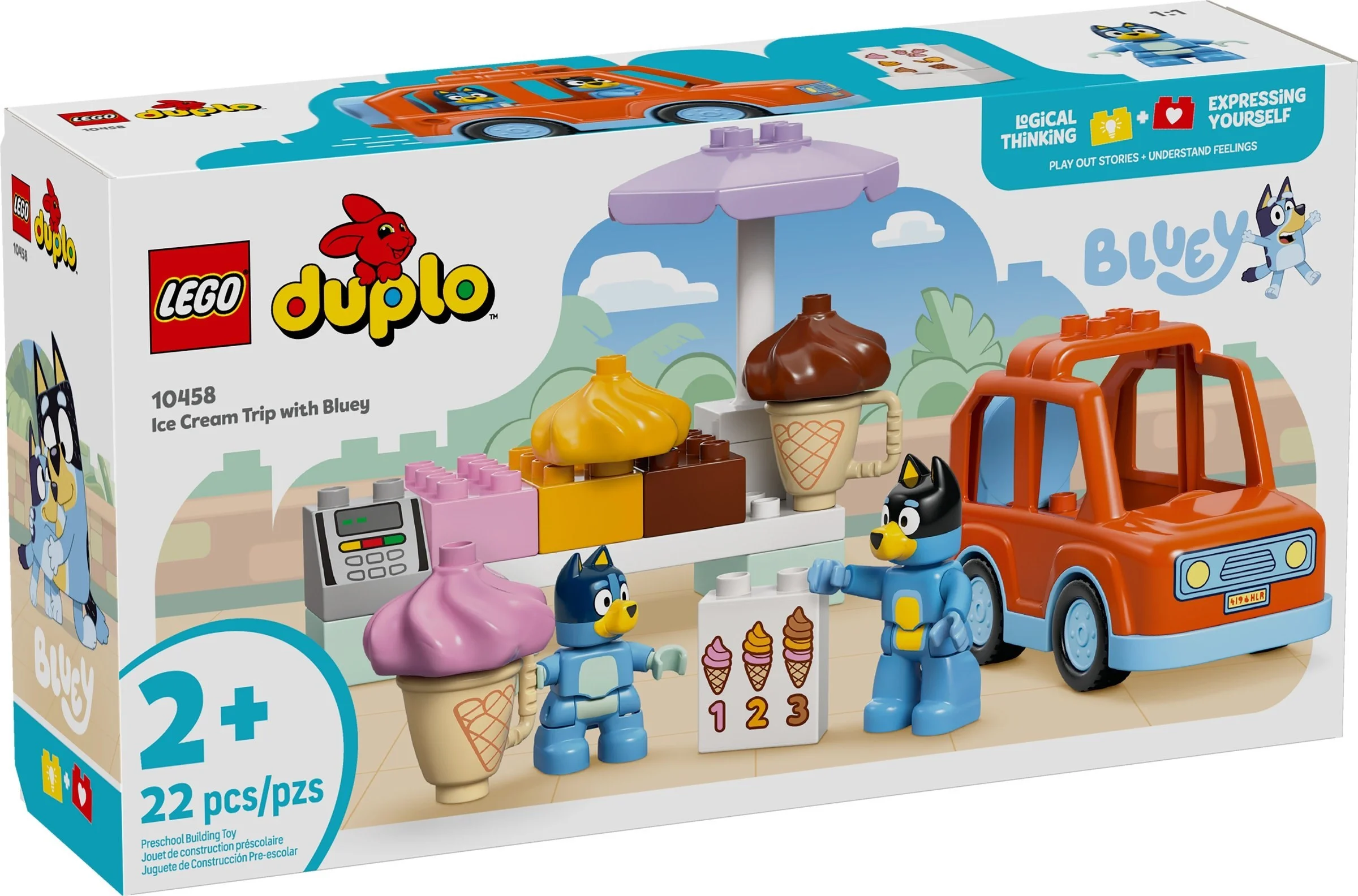 LEGO® 10458 Wyprawa po lody z Blue