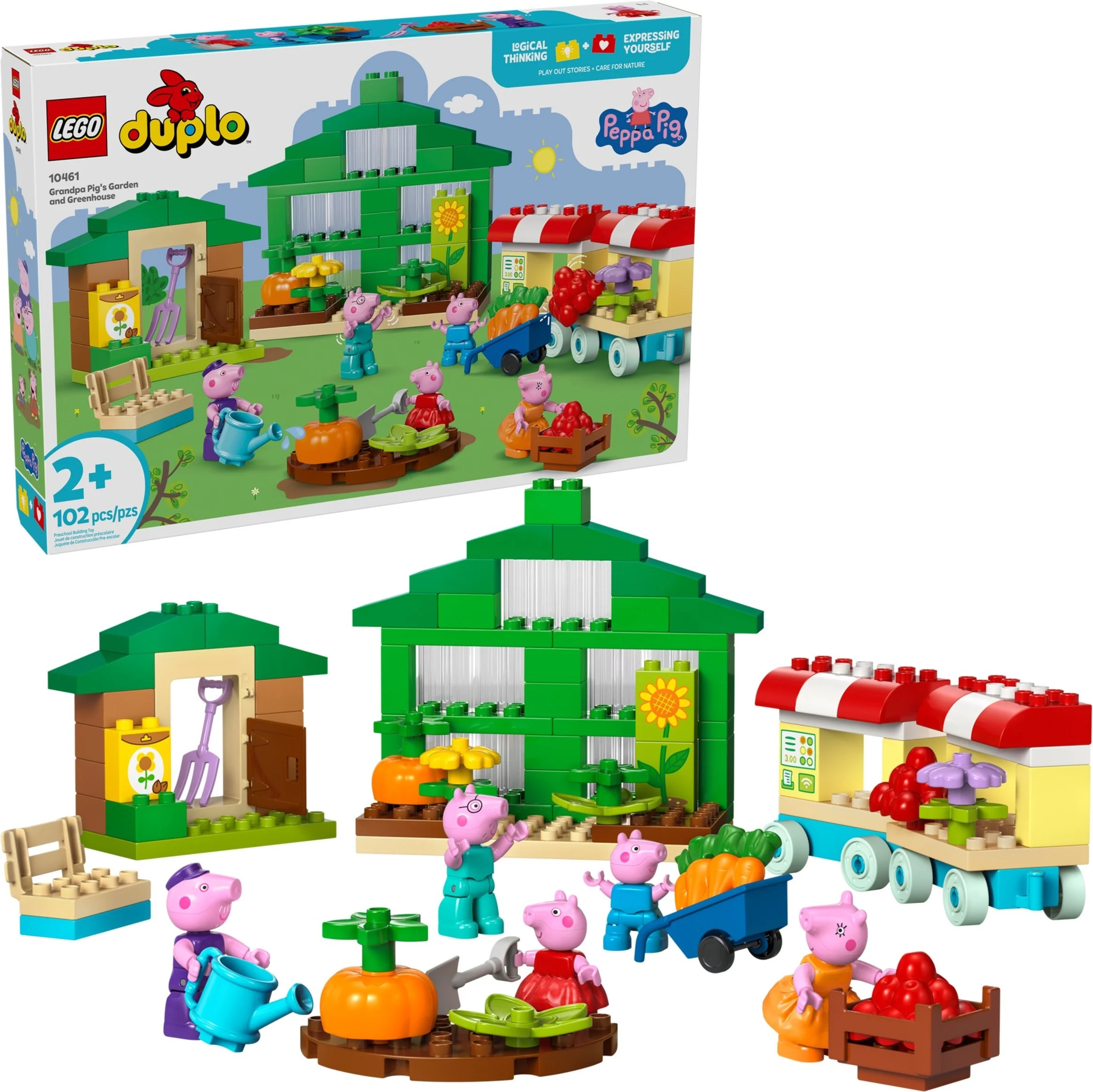 LEGO® 10461 Ogród i szklarnia Dziadka Świnki - zdjęcie 3