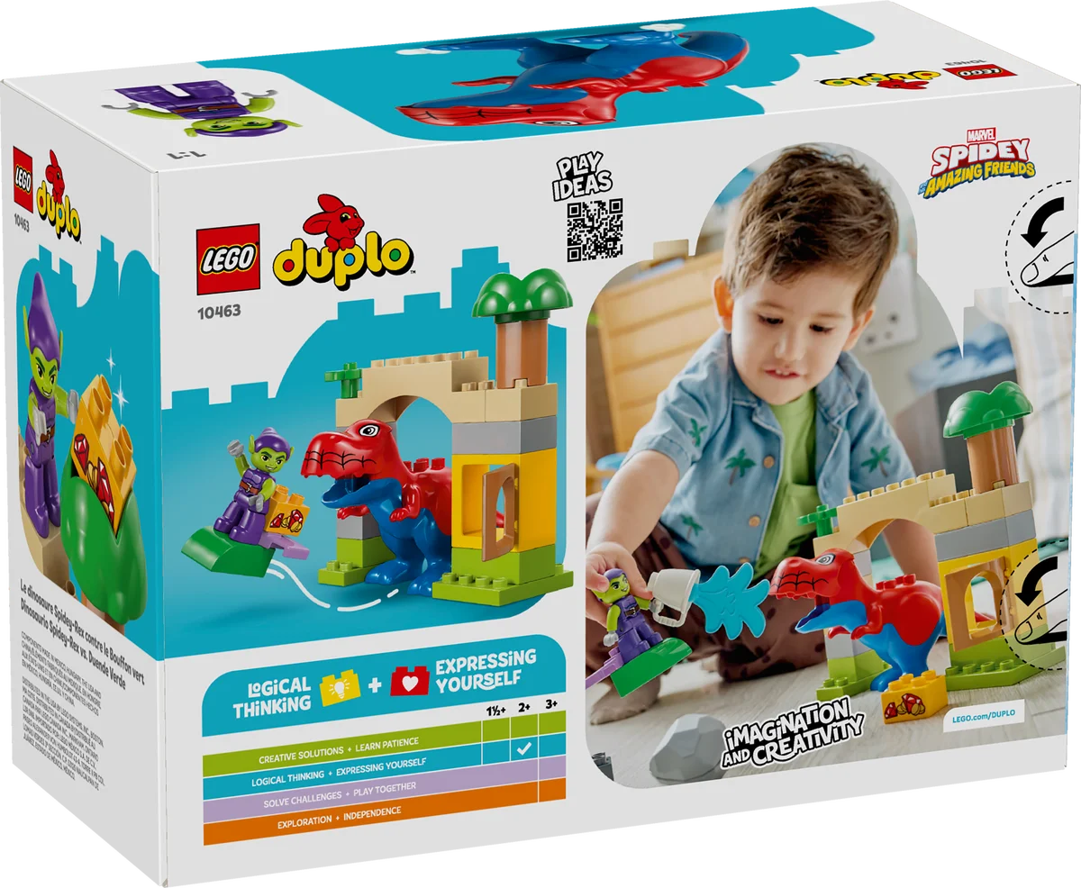 LEGO® 10463 Dinozaur Spidey-Rex i Zielony Goblin - zdjęcie 3