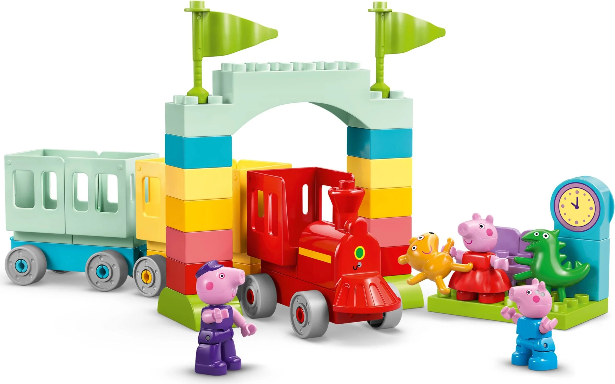 LEGO® 10466 Podróż pociągiem z Dziadkiem Świnką - zdjęcie 9