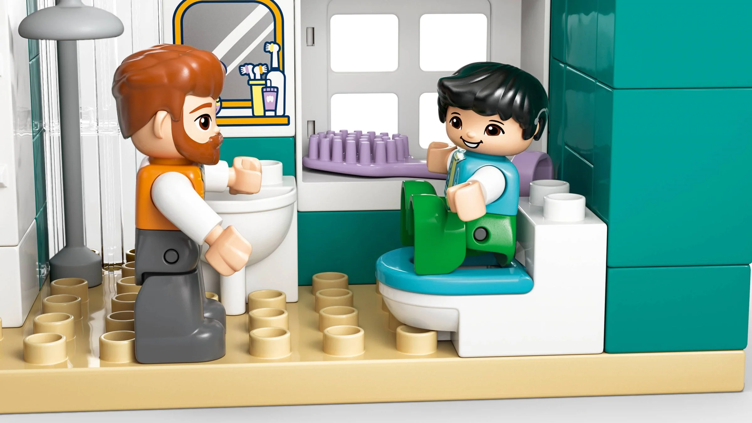 LEGO® 10470 Nowoczesny Dom Rodzinny 3w1 z Figurkami - zdjęcie 14