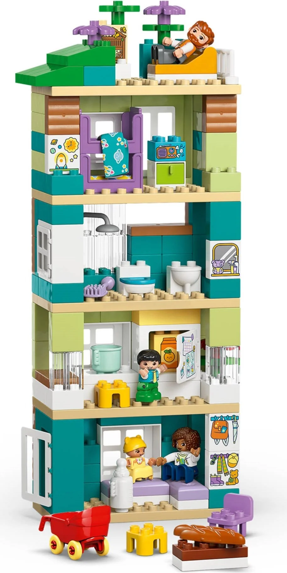 LEGO® 10470 Nowoczesny Dom Rodzinny 3w1 z Figurkami - zdjęcie 26