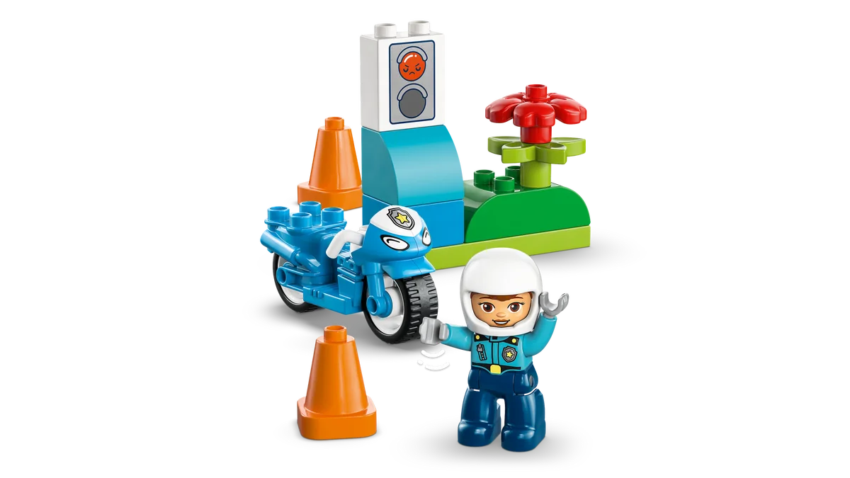 LEGO® 10471 Niebieski motocykl policyjny - zdjęcie 5