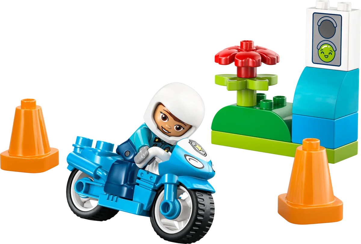 LEGO® 10471 Niebieski motocykl policyjny - zdjęcie 21