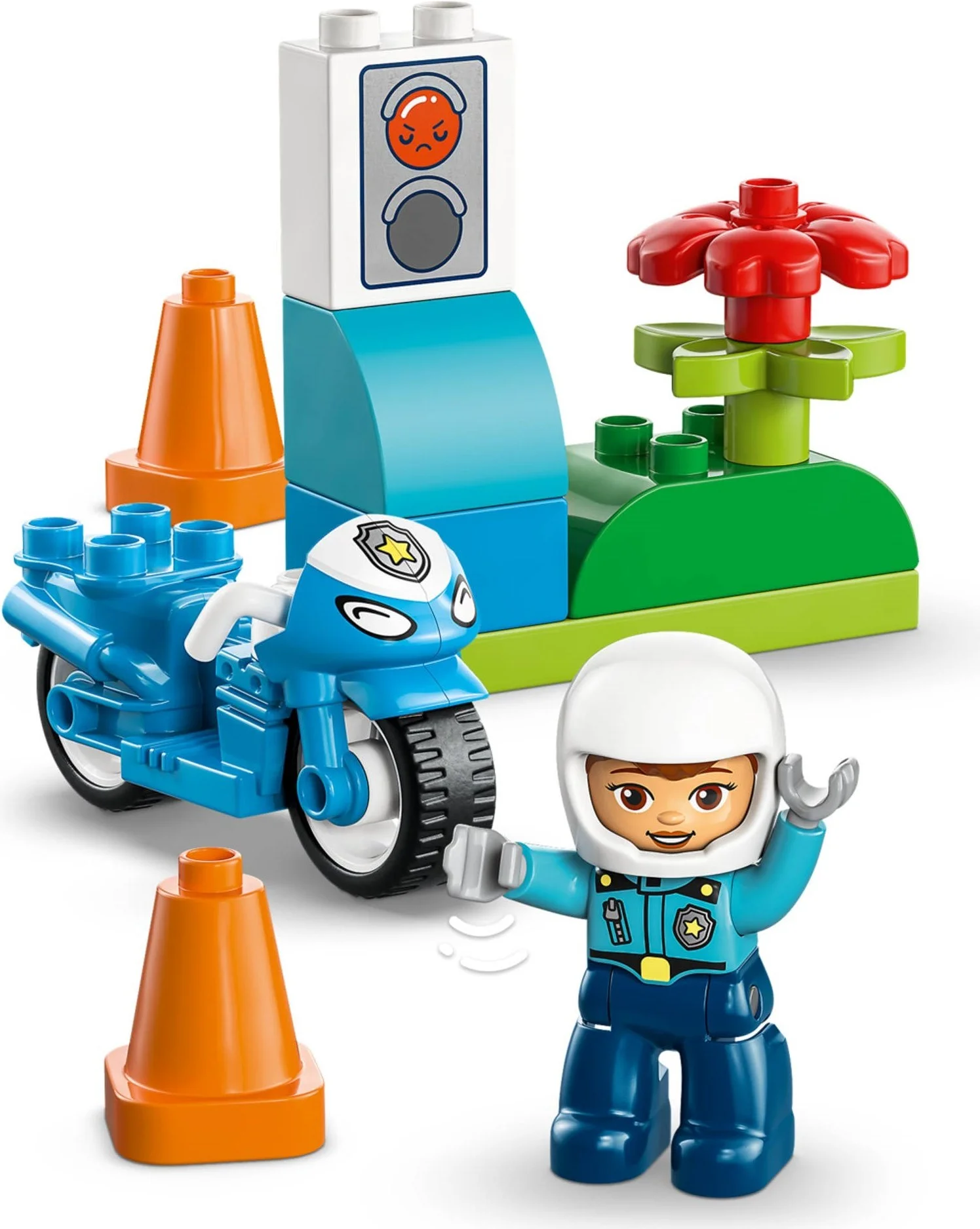 LEGO® 10471 Niebieski motocykl policyjny - zdjęcie 29