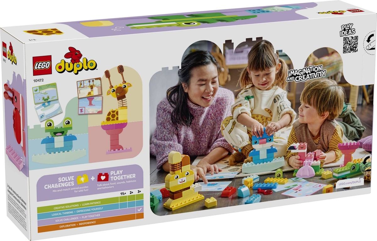 LEGO® 10472 Gra w budowanie zwierzątek - zdjęcie 2