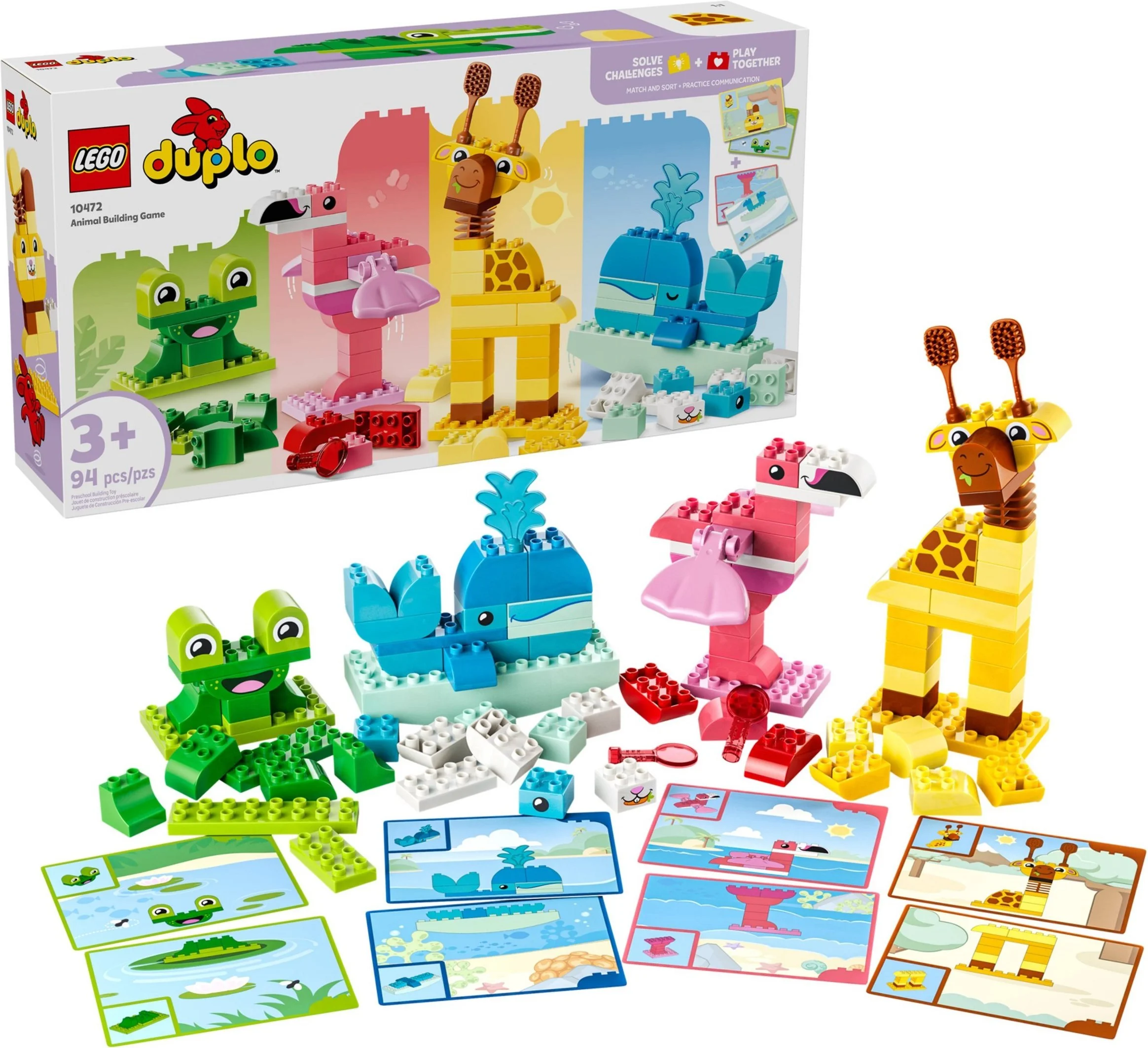 LEGO® 10472 Gra w budowanie zwierzątek - zdjęcie 3