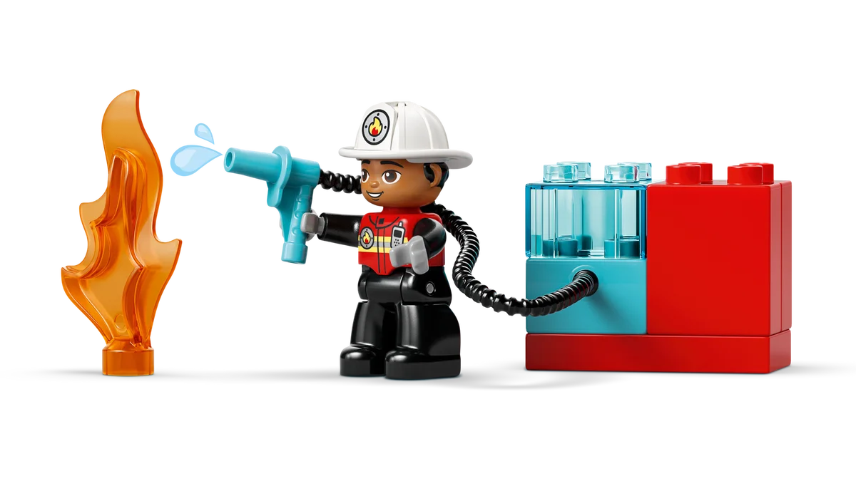 LEGO® 10473 Wóz strażacki z wężem i strażakiem - zdjęcie 3