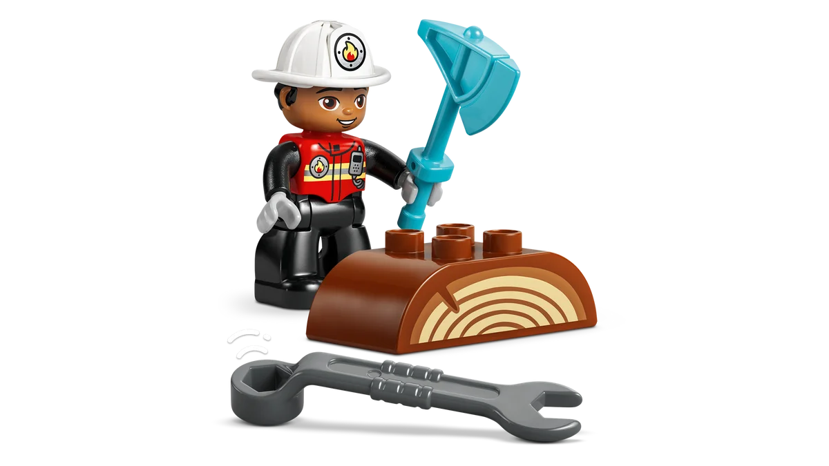 LEGO® 10473 Wóz strażacki z wężem i strażakiem - zdjęcie 5