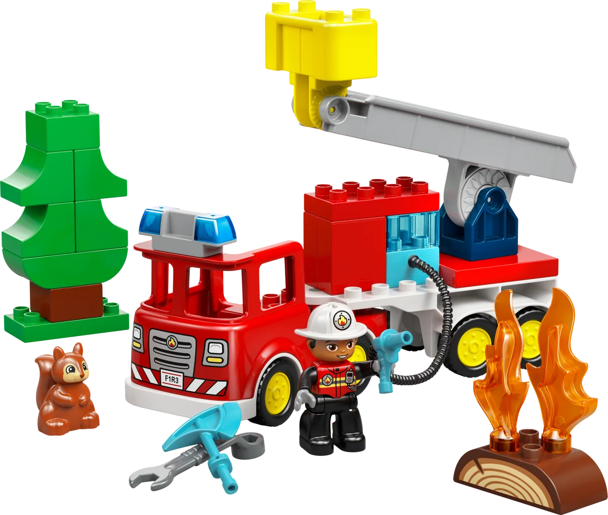 LEGO® 10473 Wóz strażacki z wężem i strażakiem - zdjęcie 15
