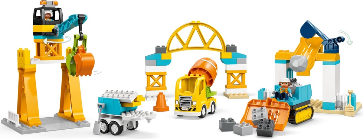 LEGO® 10476 Plac budowy z pojazdami 3 w 1 - zdjęcie 21
