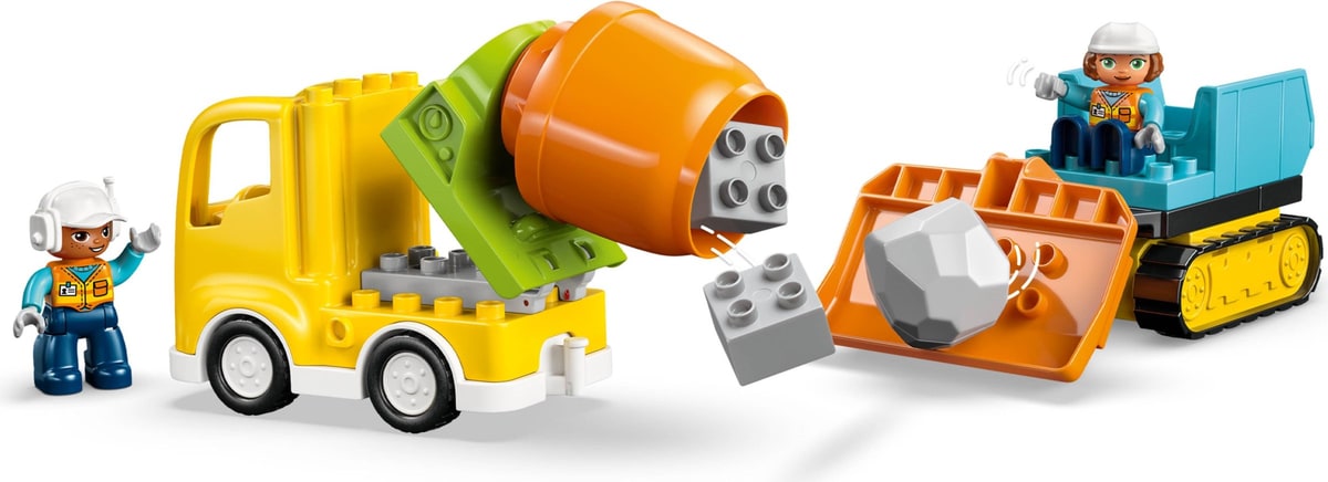 LEGO® 10476 Plac budowy z pojazdami 3 w 1 - zdjęcie 15