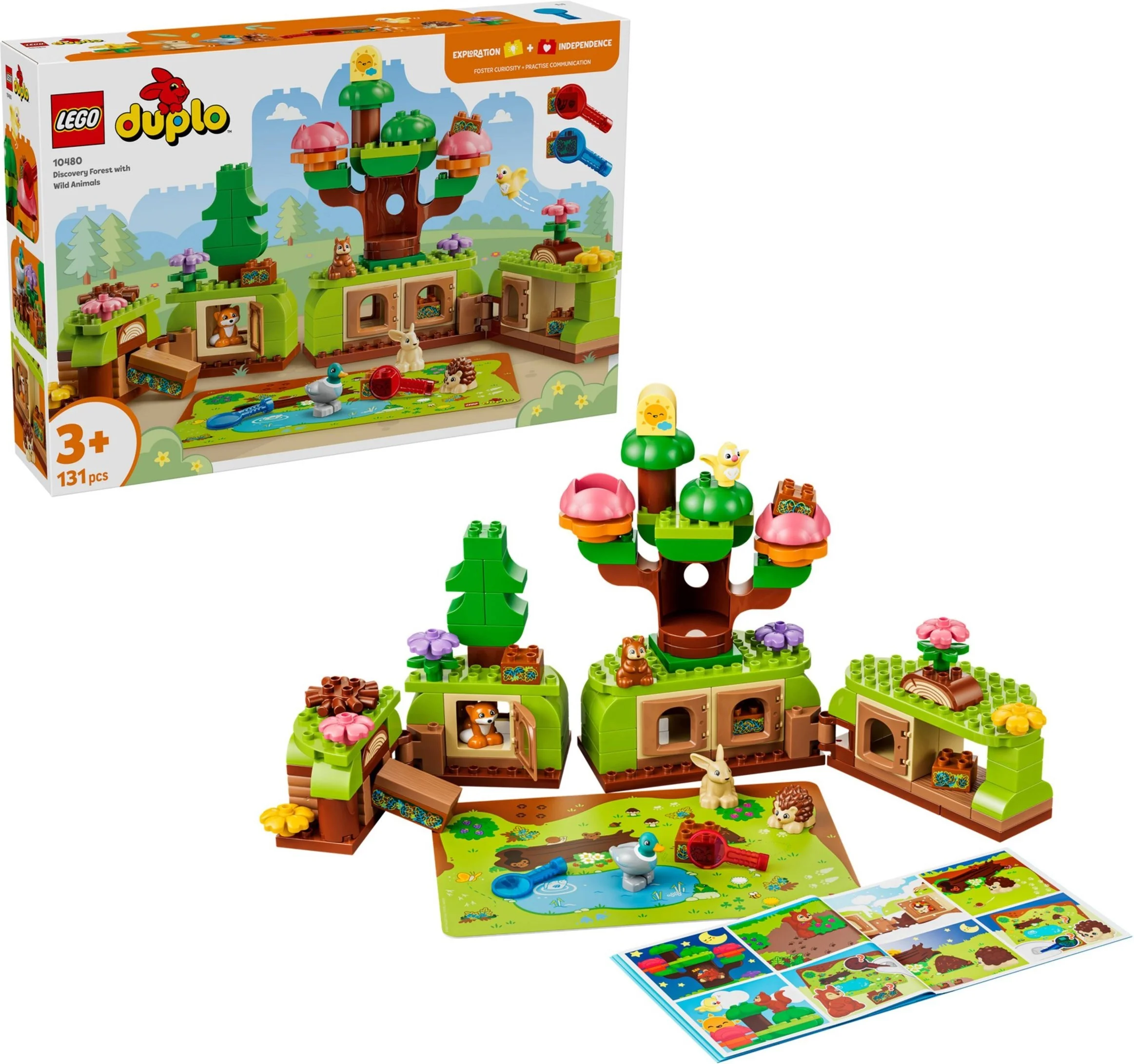 LEGO® 10480 Las odkrywców z dzikimi zwierzętami - zdjęcie 3