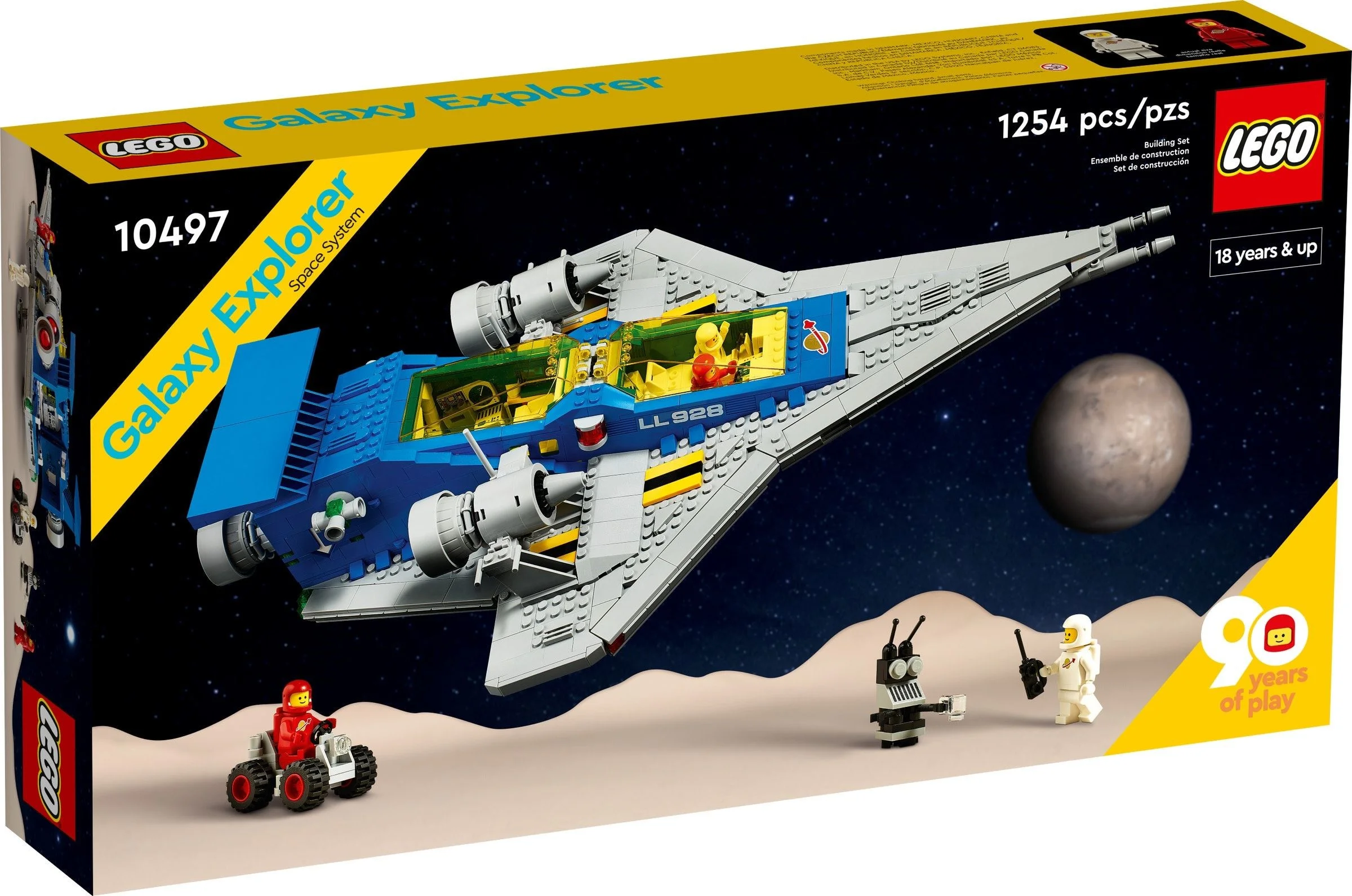 LEGO® 10497 Galaxy Explorer Statek Kosmiczny Nasa 1254EL - zdjęcie 1