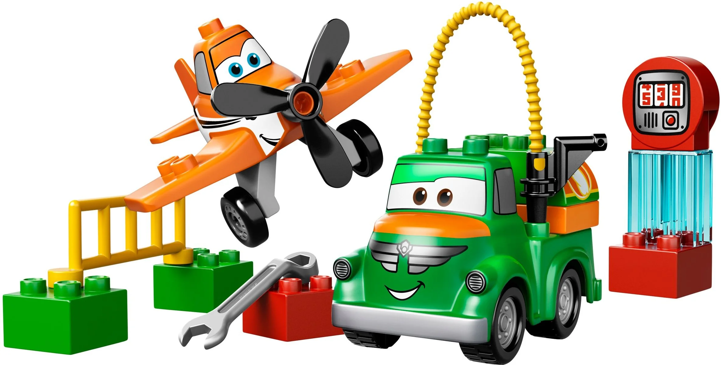 LEGO® 10509 Dusty i Beka Nowy Zestaw Unikat Dusty And Chug Samoloty - zdjęcie 6