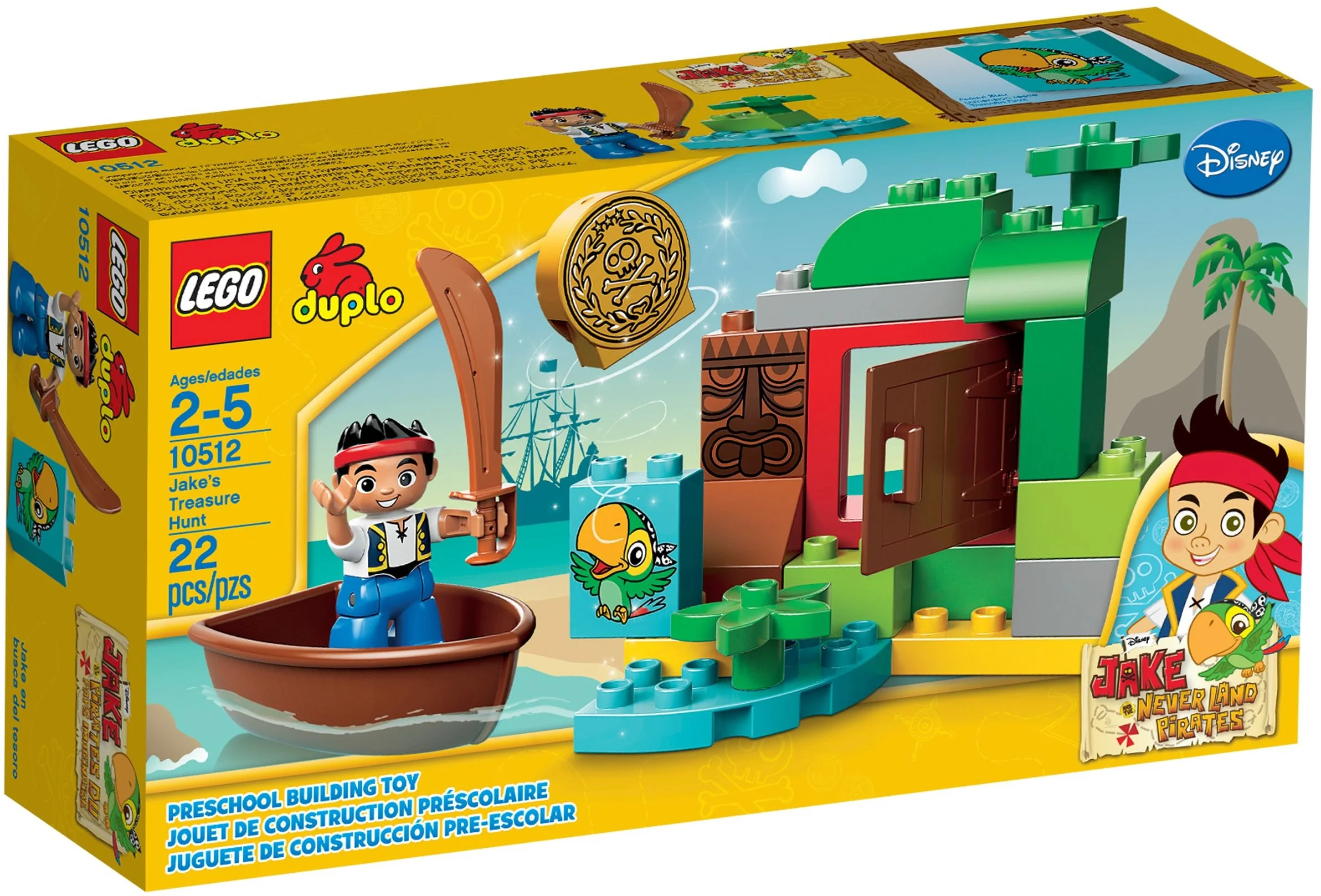 LEGO® 10512 Jake i Piraci z Nibylandii Nowy Zestaw Unikat