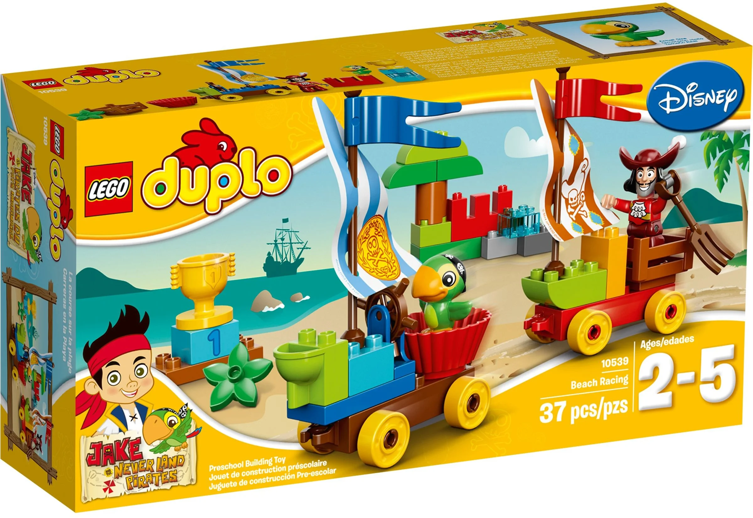 LEGO® 10539 Plażowe wyścigi