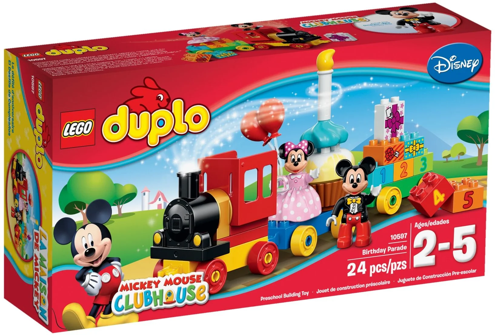 Parada urodzinowa Myszki Miki i Minnie