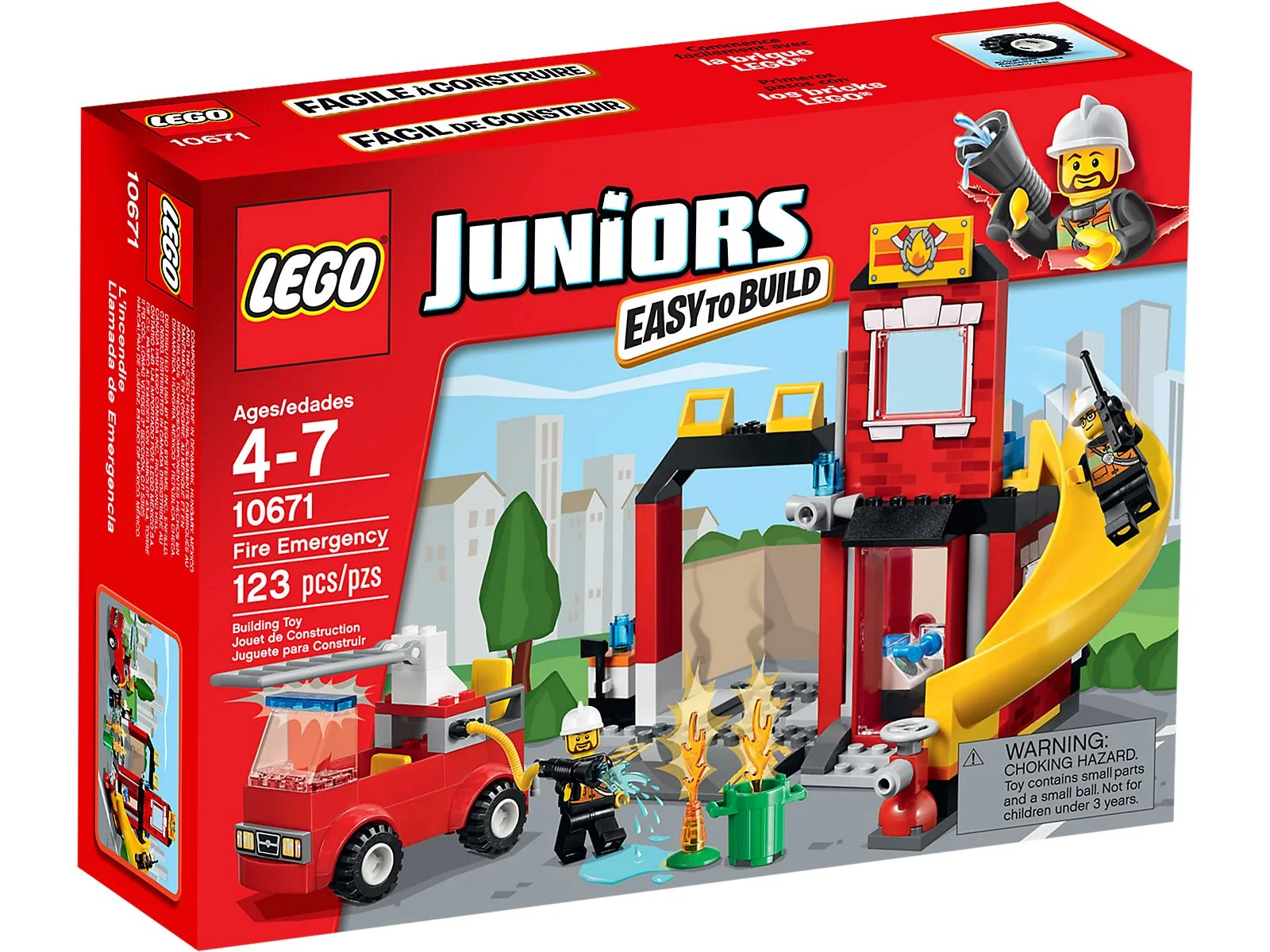 LEGO® 10671 Alarm Pożarowy Remiza Strażacka Straż Wóz Strażacki - zdjęcie 6