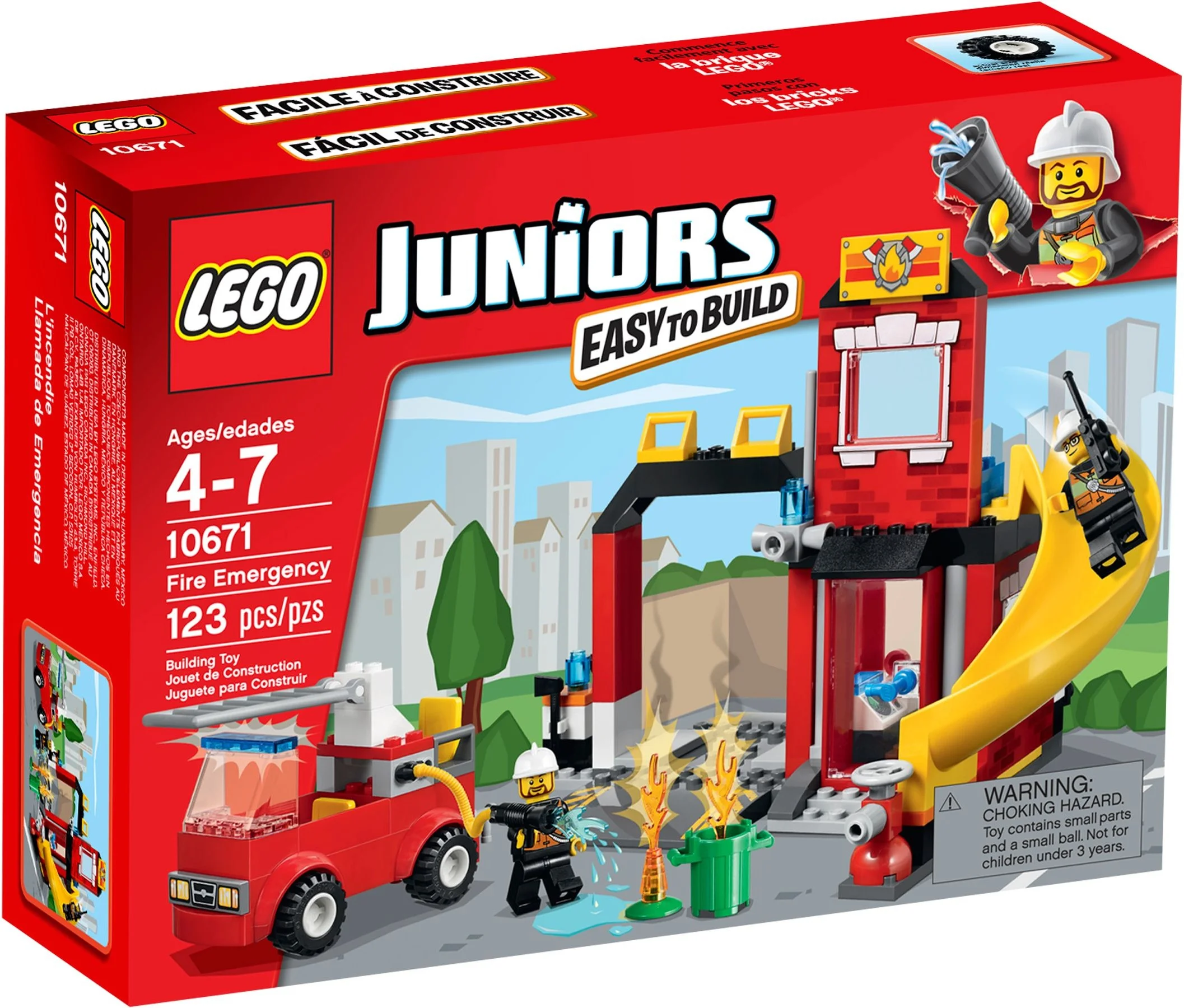 LEGO® 10671 Alarm Pożarowy Remiza Strażacka Straż Wóz Strażacki - zdjęcie 9