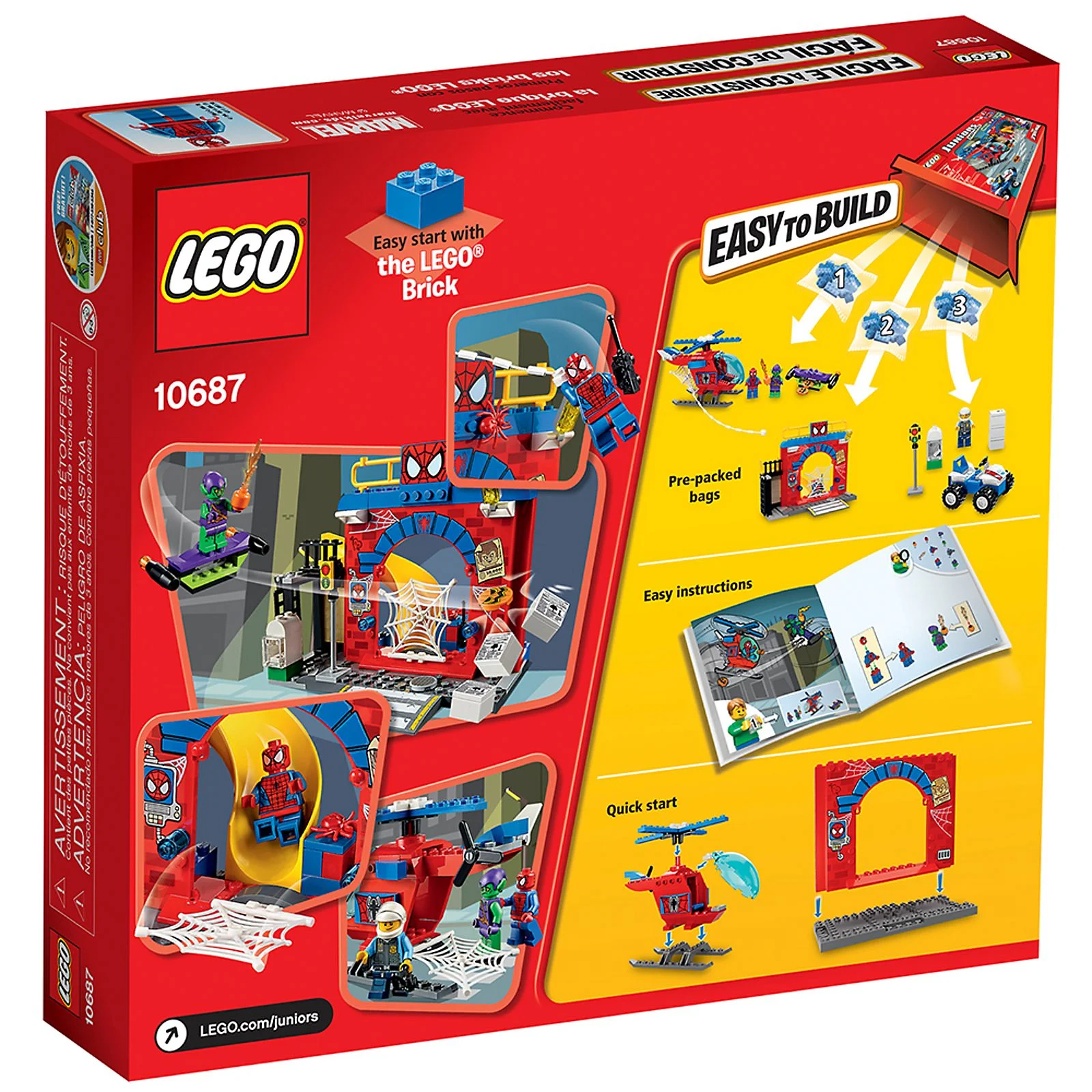 LEGO® 10687 Kryjówka Spider- Mana - zdjęcie 4