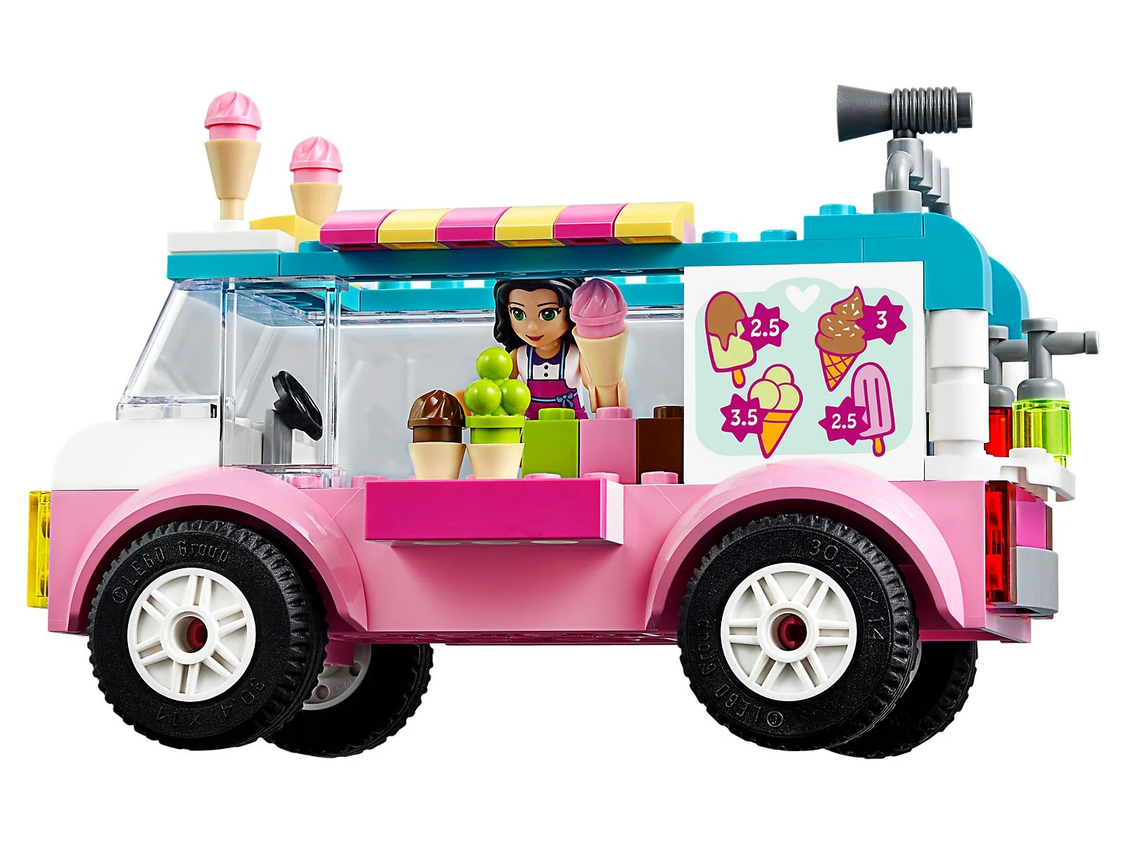 LEGO® 10727 Furgonetka z lodami Emmy - zdjęcie 2
