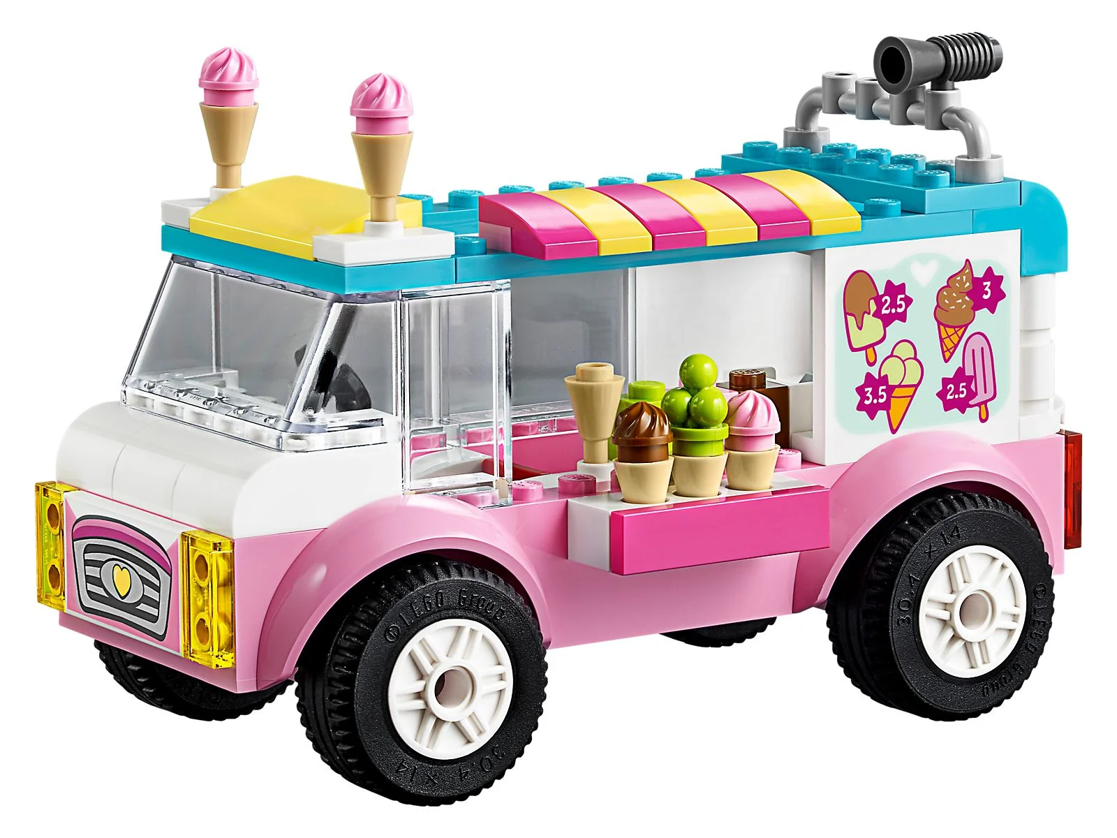 LEGO® 10727 Furgonetka z lodami Emmy - zdjęcie 3