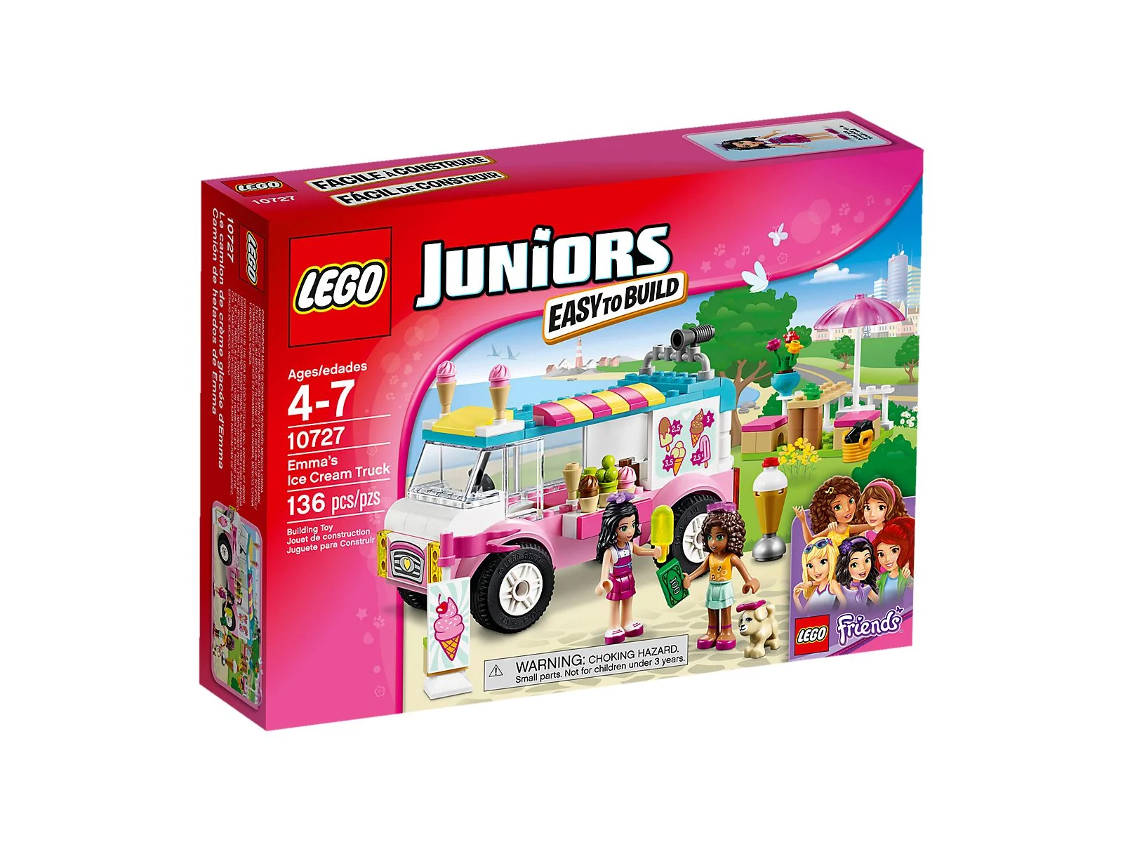 LEGO® 10727 Furgonetka z lodami Emmy - zdjęcie 8