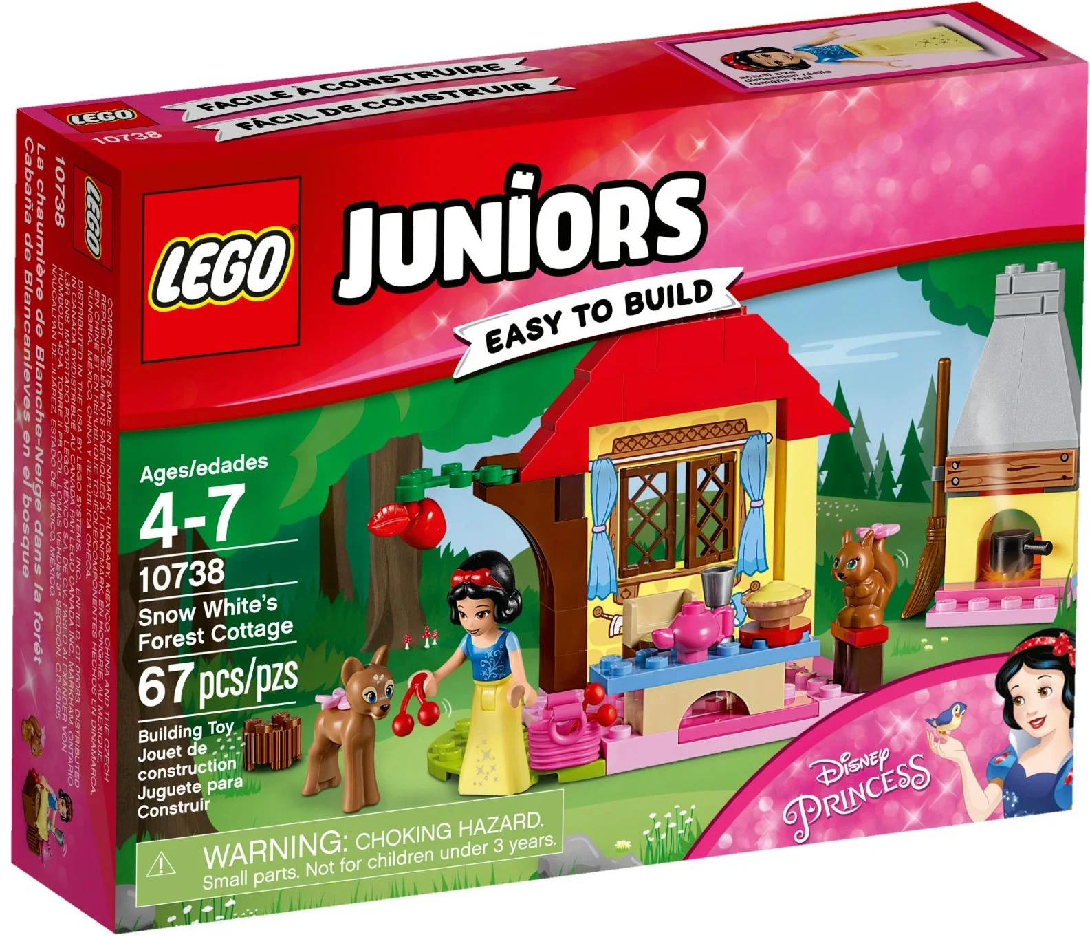 LEGO® 10738 Leśna Chata Królewny Śnieżki - zdjęcie 9