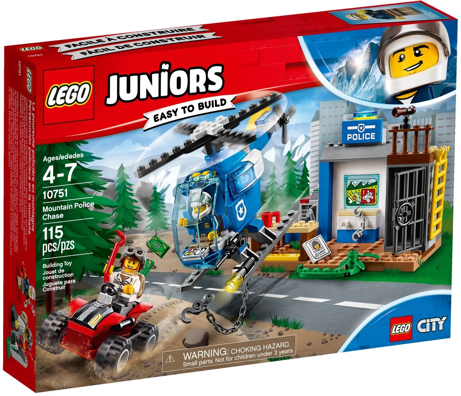 LEGO® 10751 Górski pościg policyjny