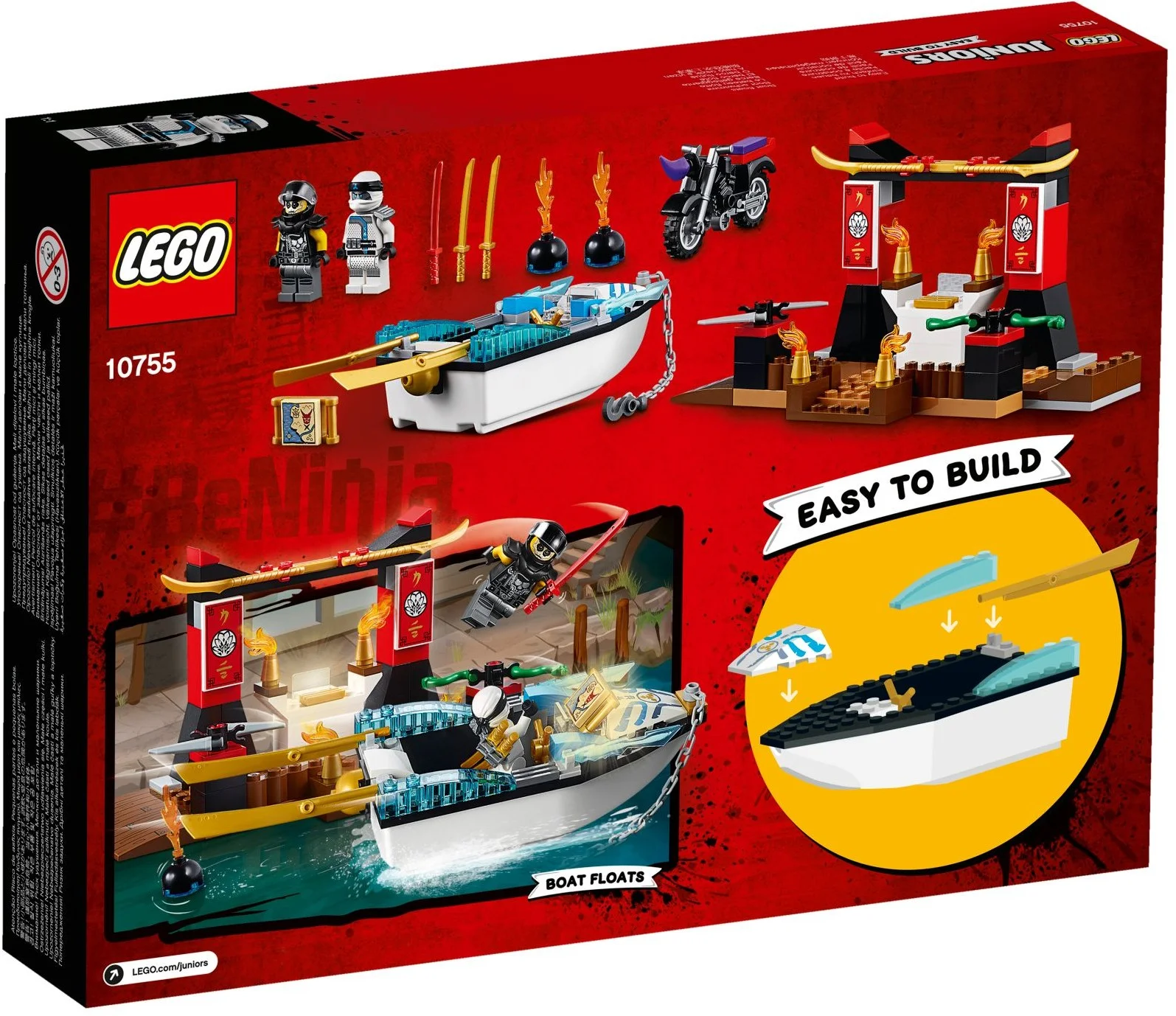 LEGO® 10755 Wodny pościg Zane'a - zdjęcie 12