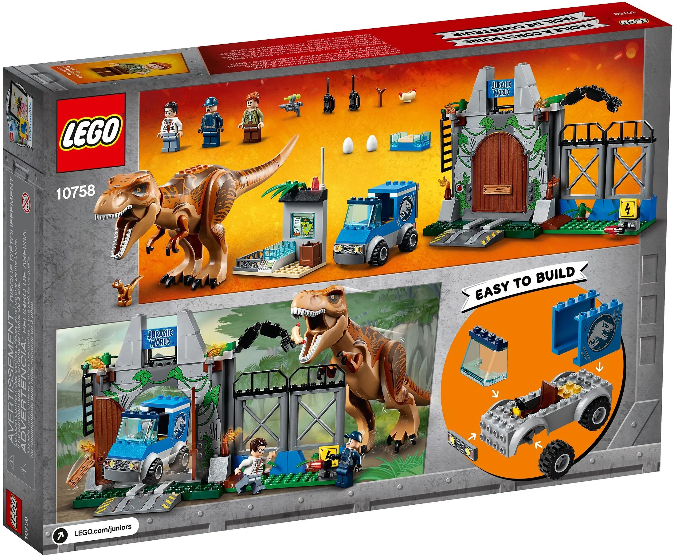 LEGO® 10758 T. rex na wolności - zdjęcie 5