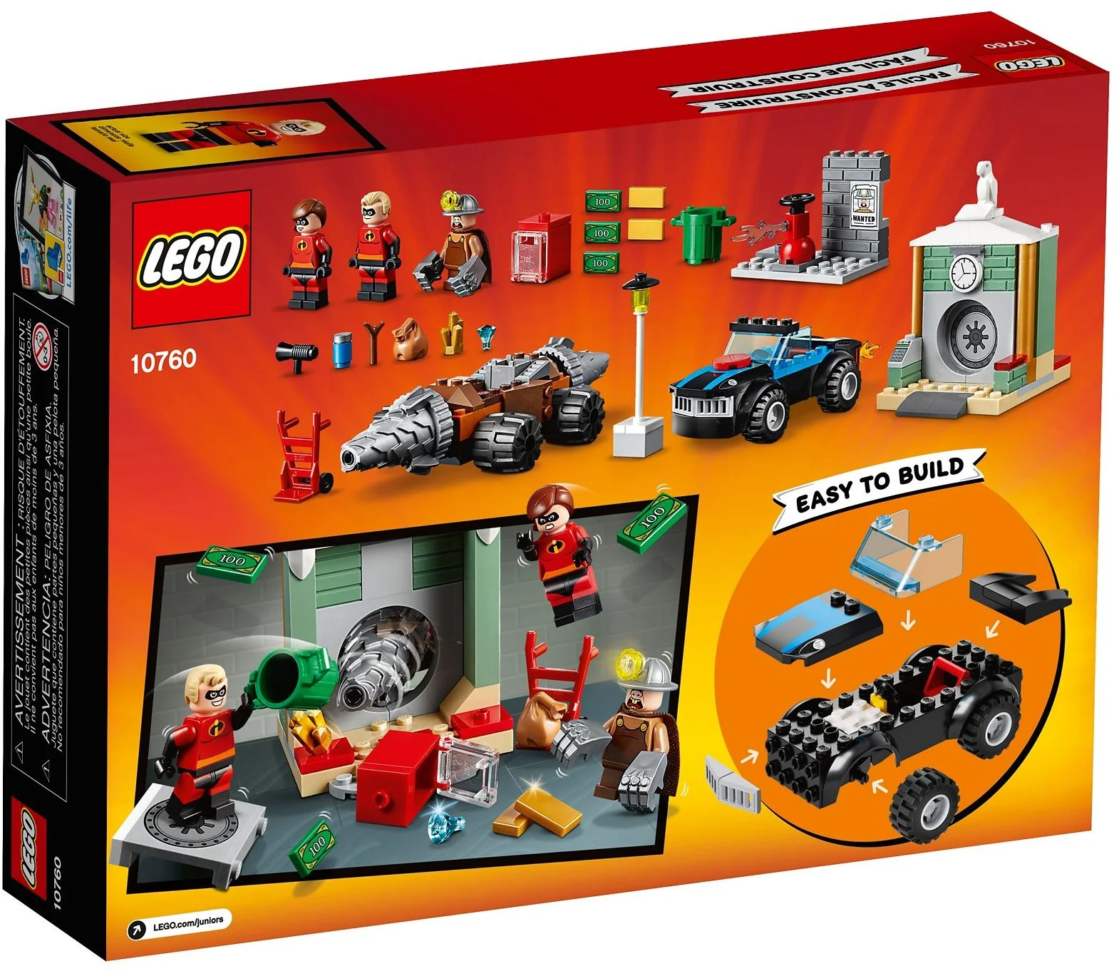 LEGO® 10760 Napad człowieka szpadla na bank - zdjęcie 5