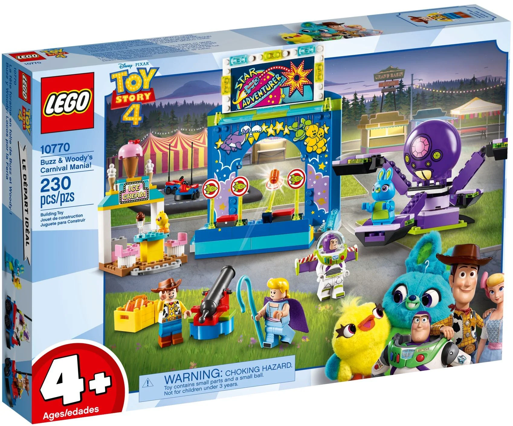 LEGO® 10770 Karnawałowe szaleństwo Chudego i Buzza