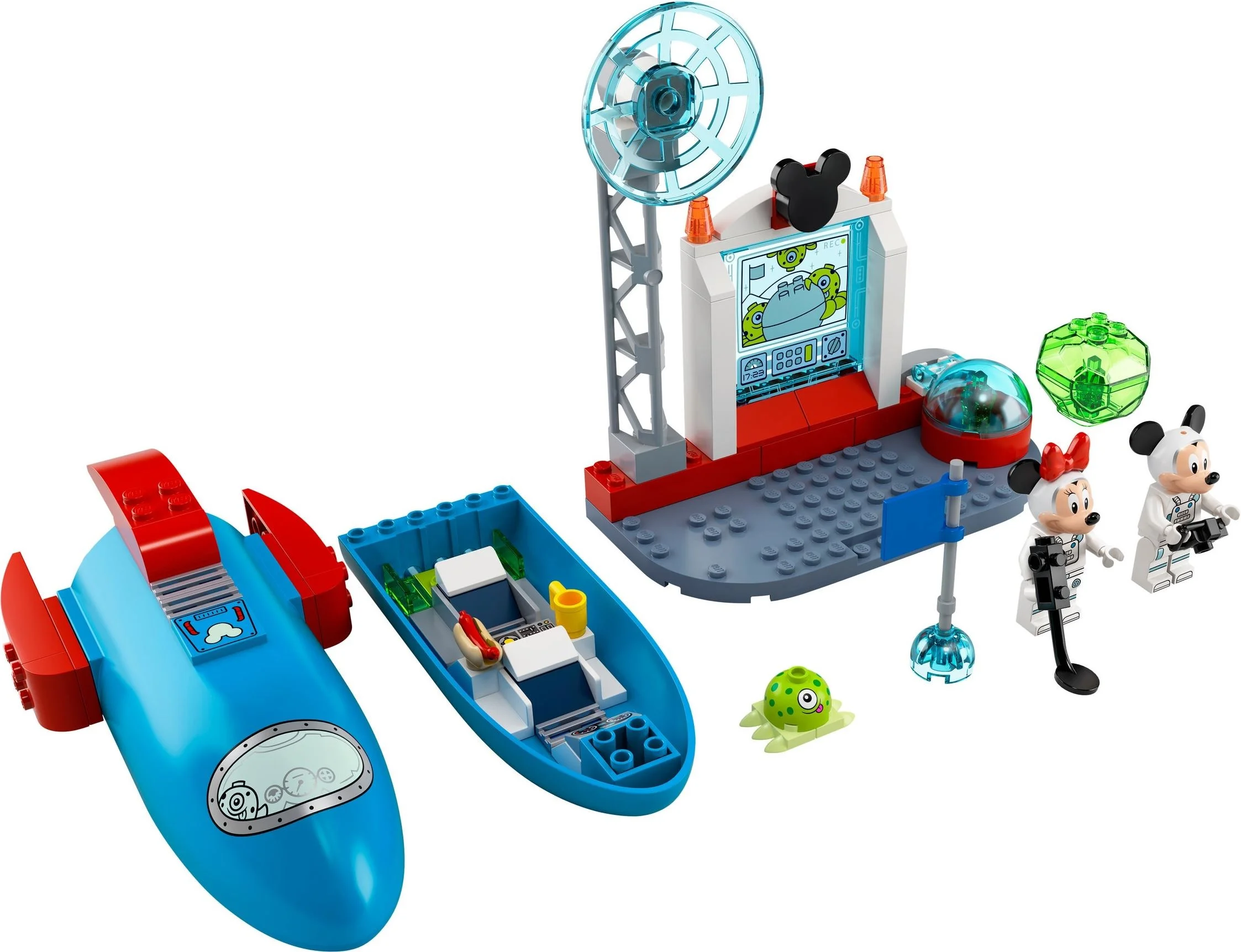 LEGO® 10774 Kosmiczna Rakieta Myszka Miki I Minnie Disney Kosmos Nowe - zdjęcie 5