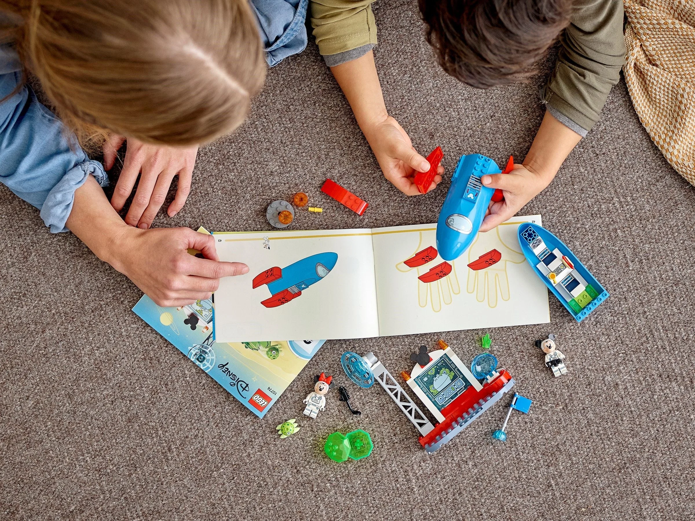 LEGO® 10774 Kosmiczna Rakieta Myszka Miki I Minnie Disney Kosmos Nowe - zdjęcie 11