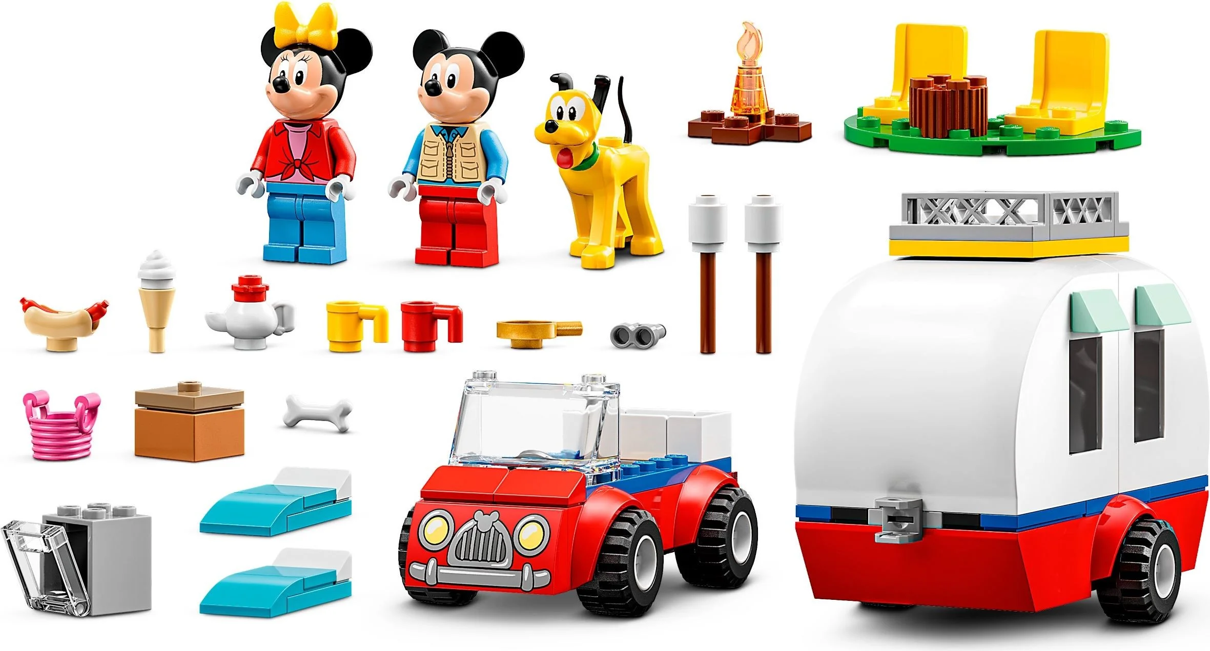 LEGO® 10777 Mickey and Friends Myszka Miki i Myszka Minnie na biwaku - zdjęcie 3