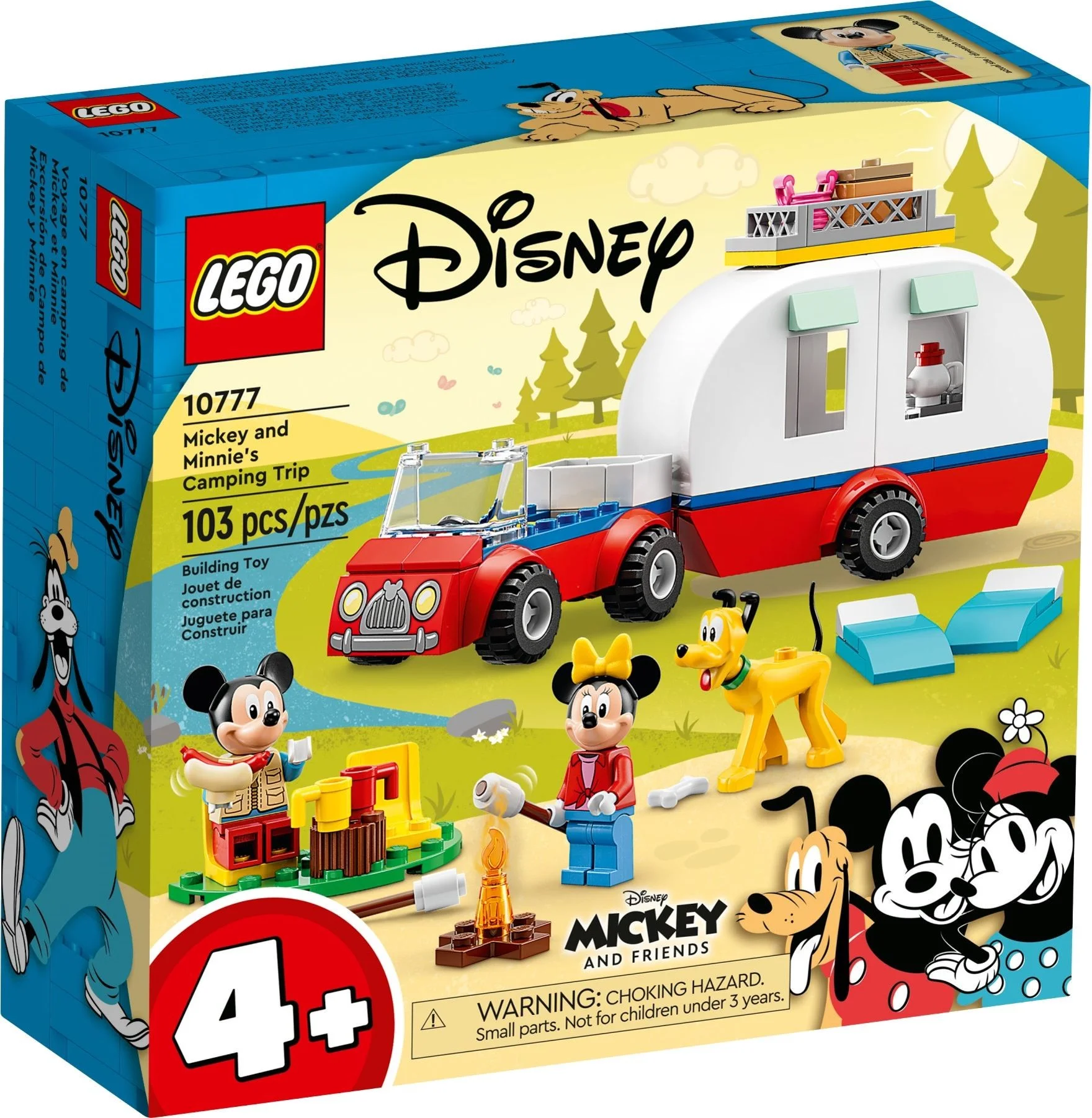 LEGO® 10777 Mickey and Friends Myszka Miki i Myszka Minnie na biwaku