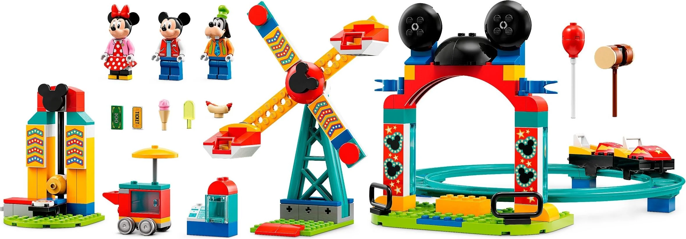 LEGO® 10778 Miki, Minnie i Goofy w wesołym miasteczku - zdjęcie 3