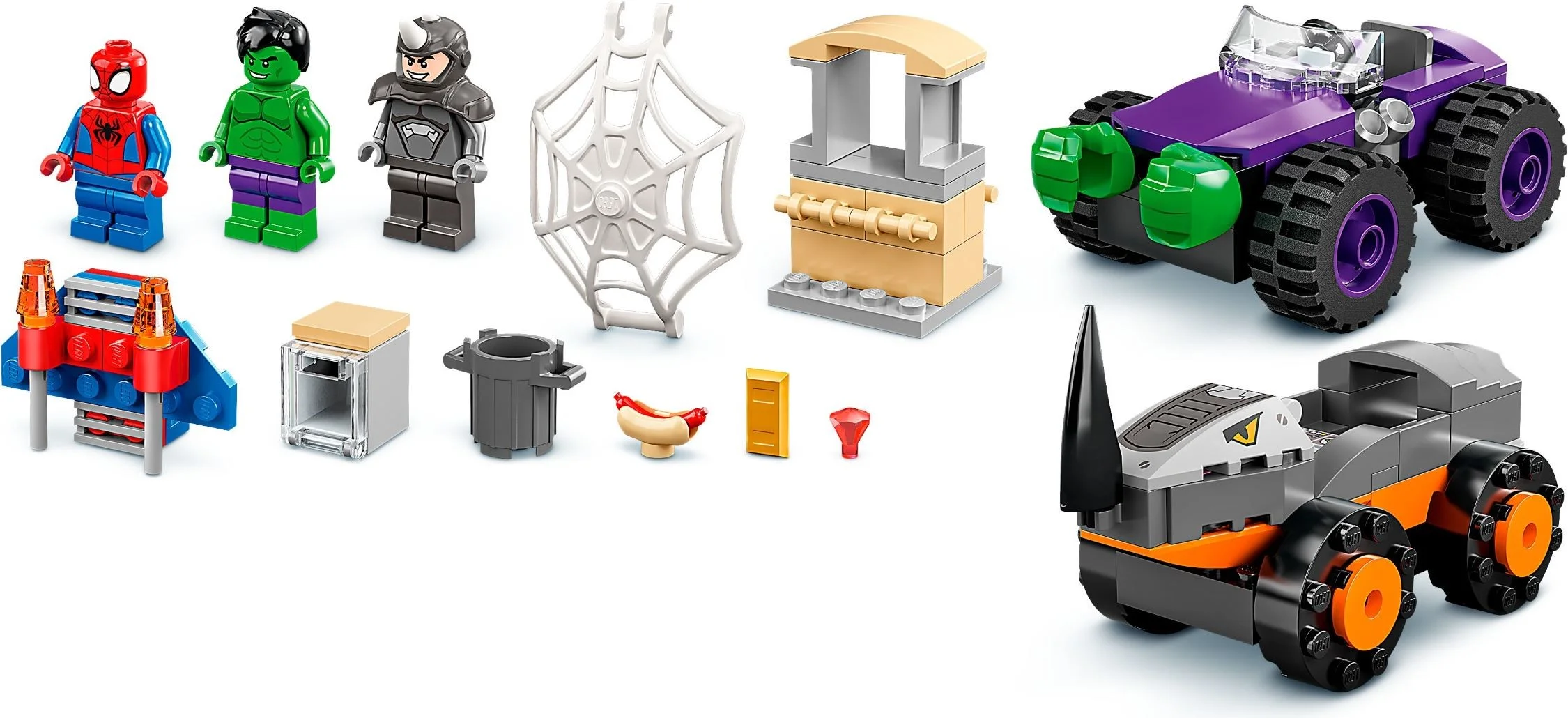 LEGO® 10782 Marvel Heroes Hulk kontra Rhino starcie pojazdów 10782 - zdjęcie 3