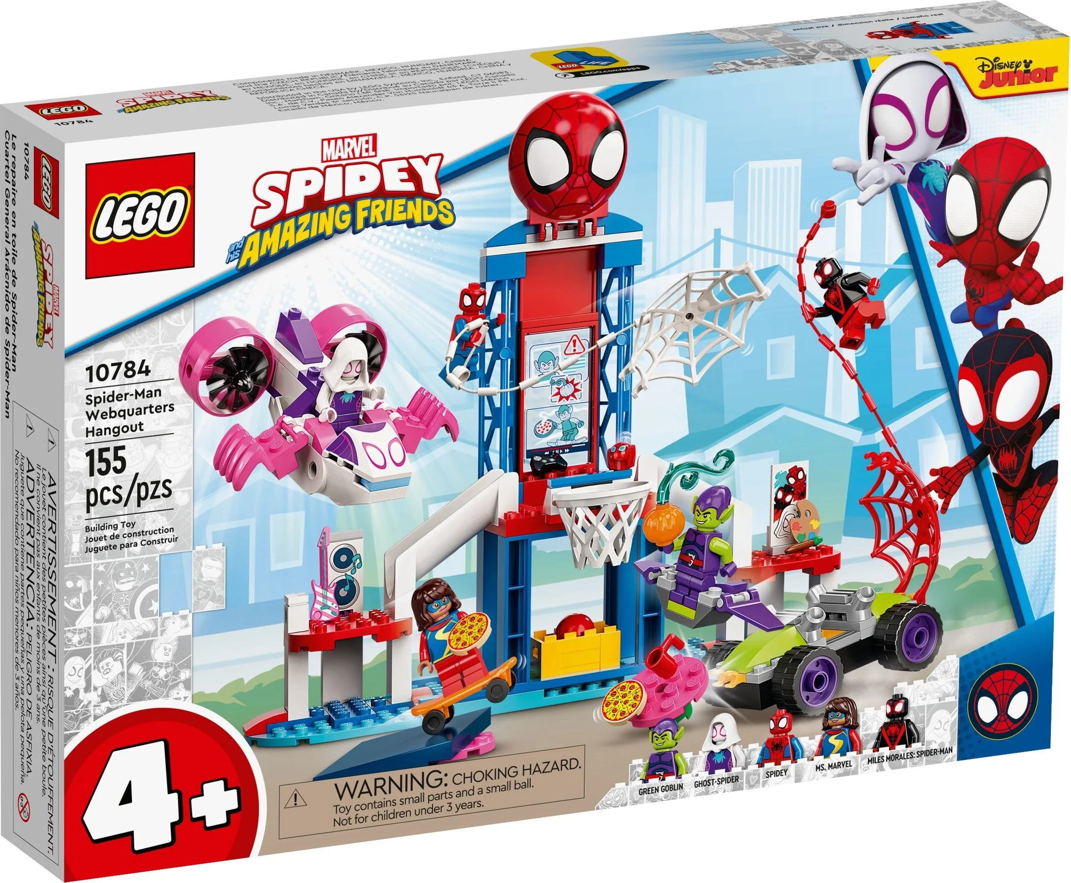 LEGO® 10784 Relaks w kryjówce Spider-Mana