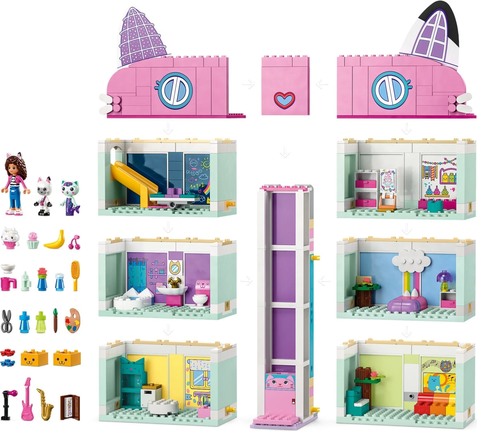 LEGO® 10788 Koci domek Gabi - zdjęcie 3