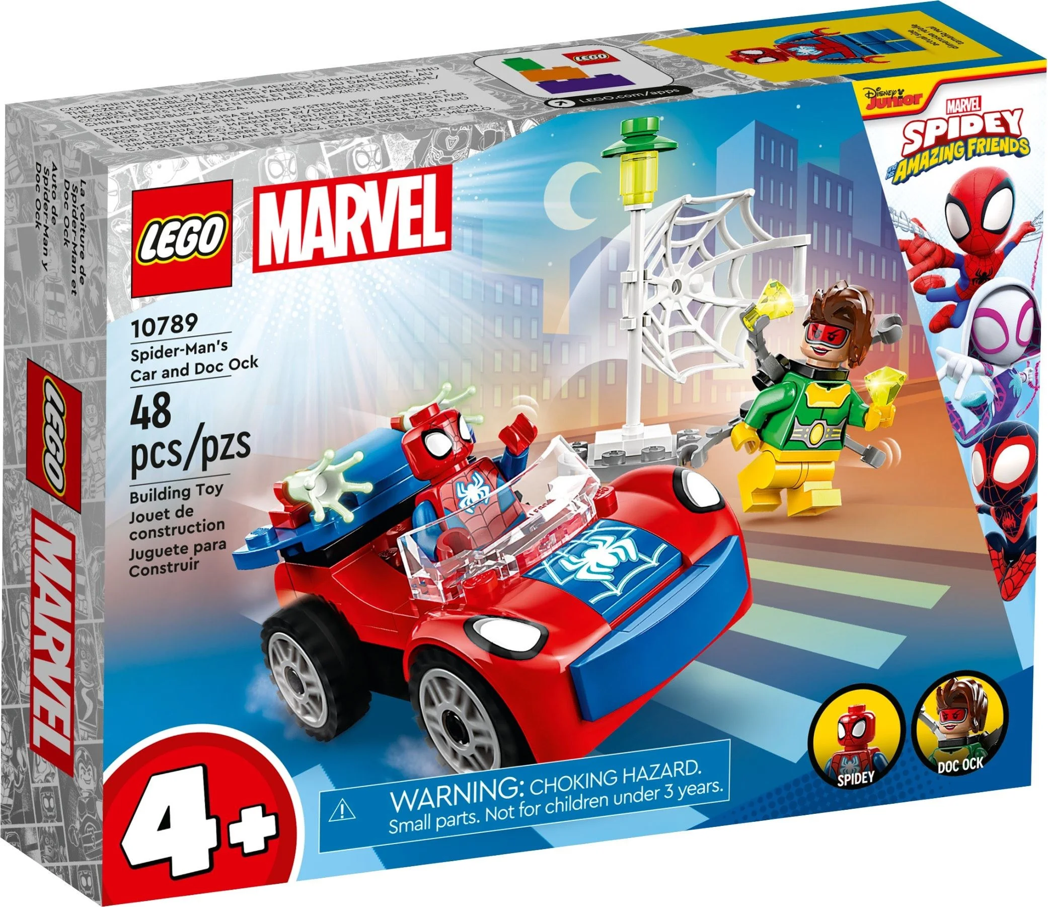 LEGO® 10789 Marvel Samochód Spider-mana i Doc Ock