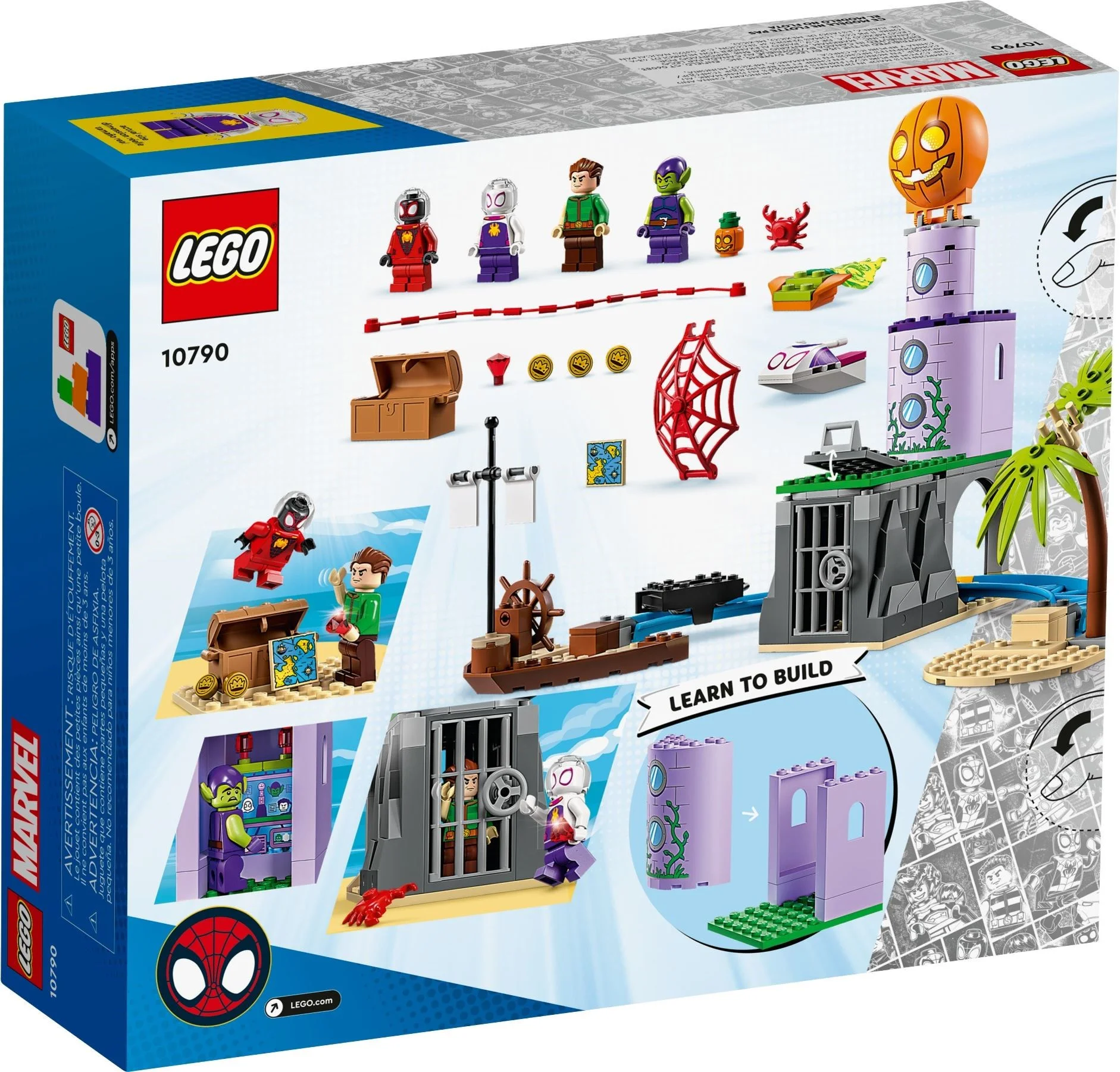 LEGO® 10790 Drużyna Spider-mana W Latarni Zielonego Goblina Baza - zdjęcie 3