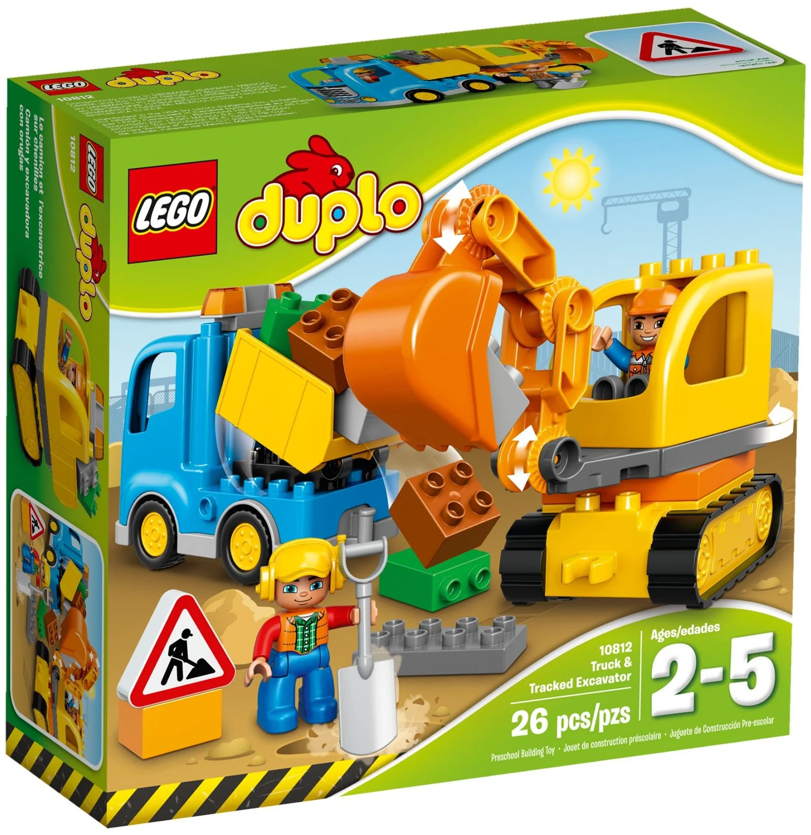 LEGO® 10812 Ciężarówka i koparka gąsienicowa - zdjęcie 2
