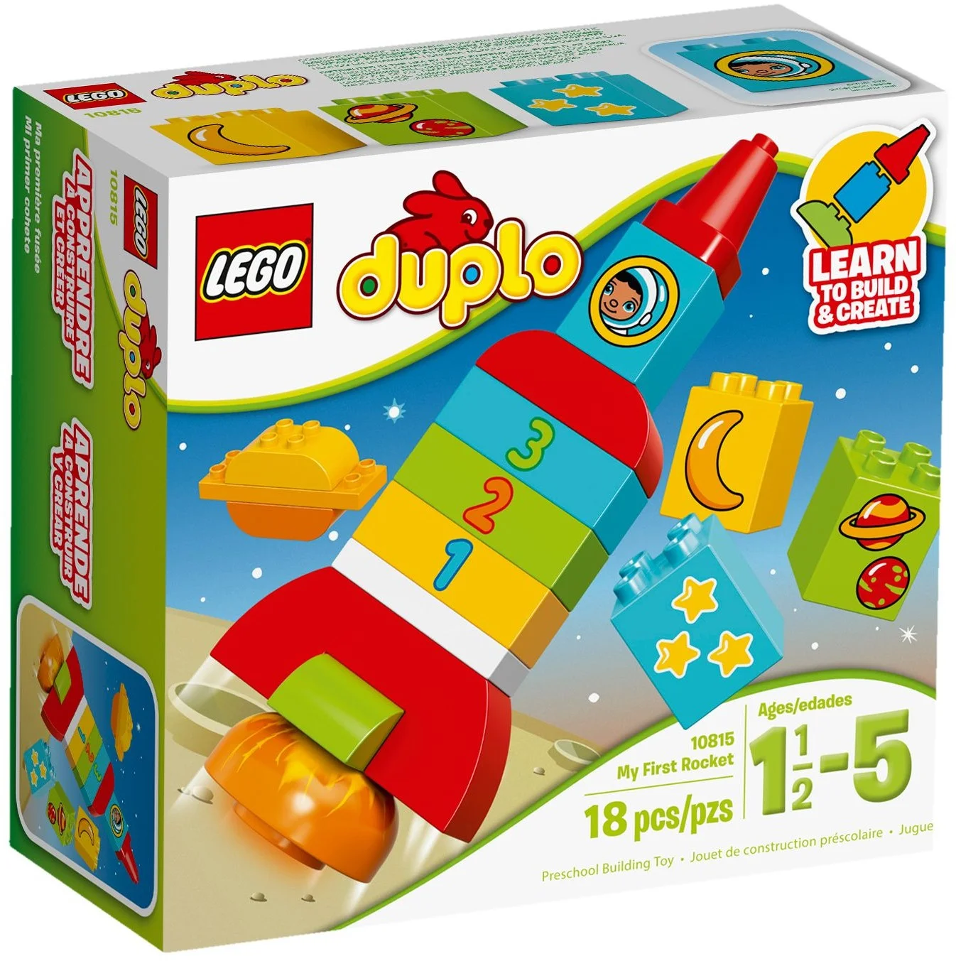 LEGO® 10815 Moja pierwsza rakieta - zdjęcie 2