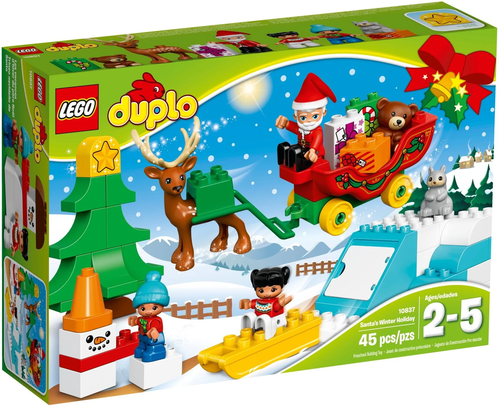 LEGO® 10837 Zimowe ferie Św. Mikołaja - zdjęcie 2